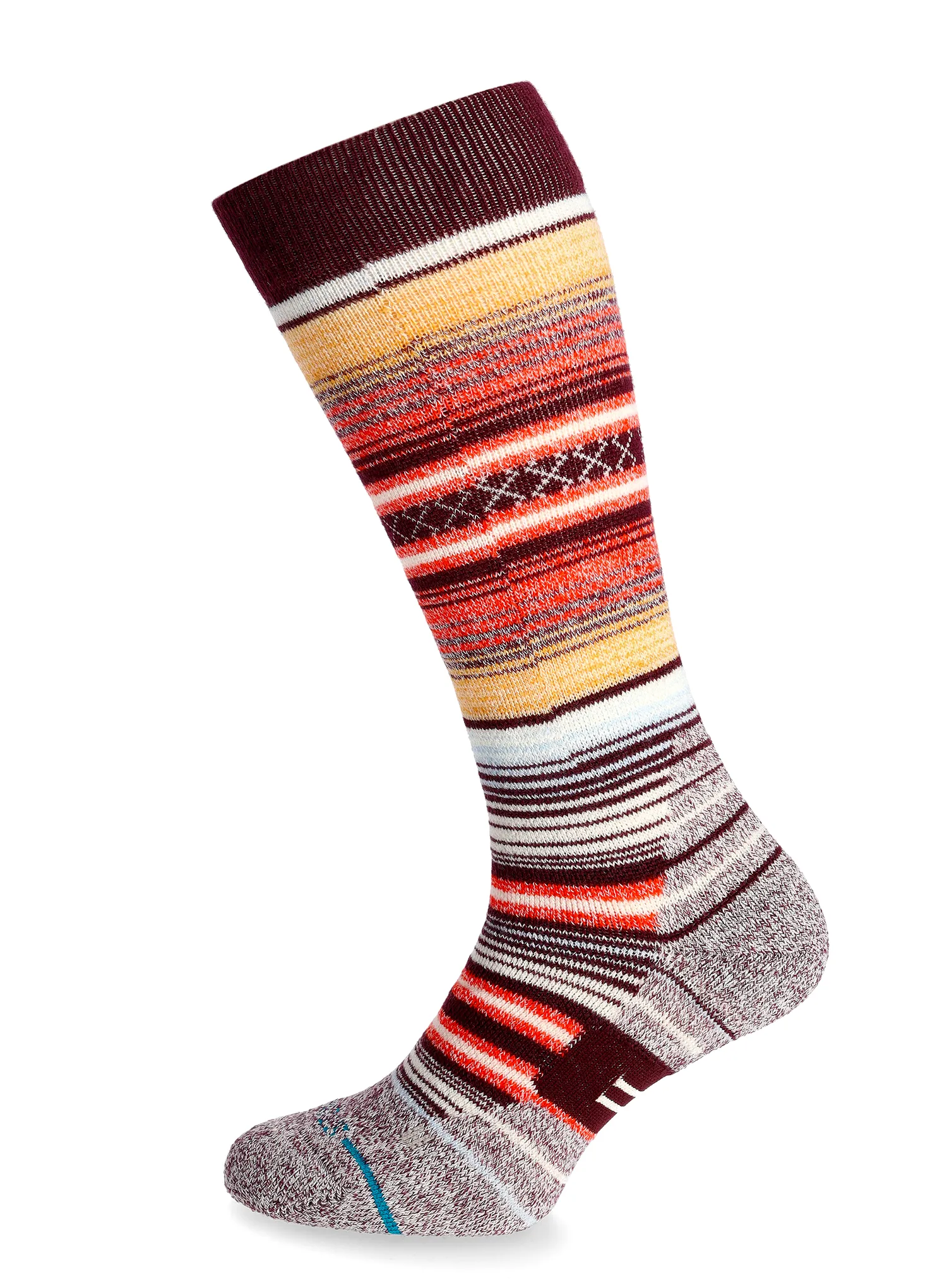 Шкарпетки лижні Stance Curren Snow - wine