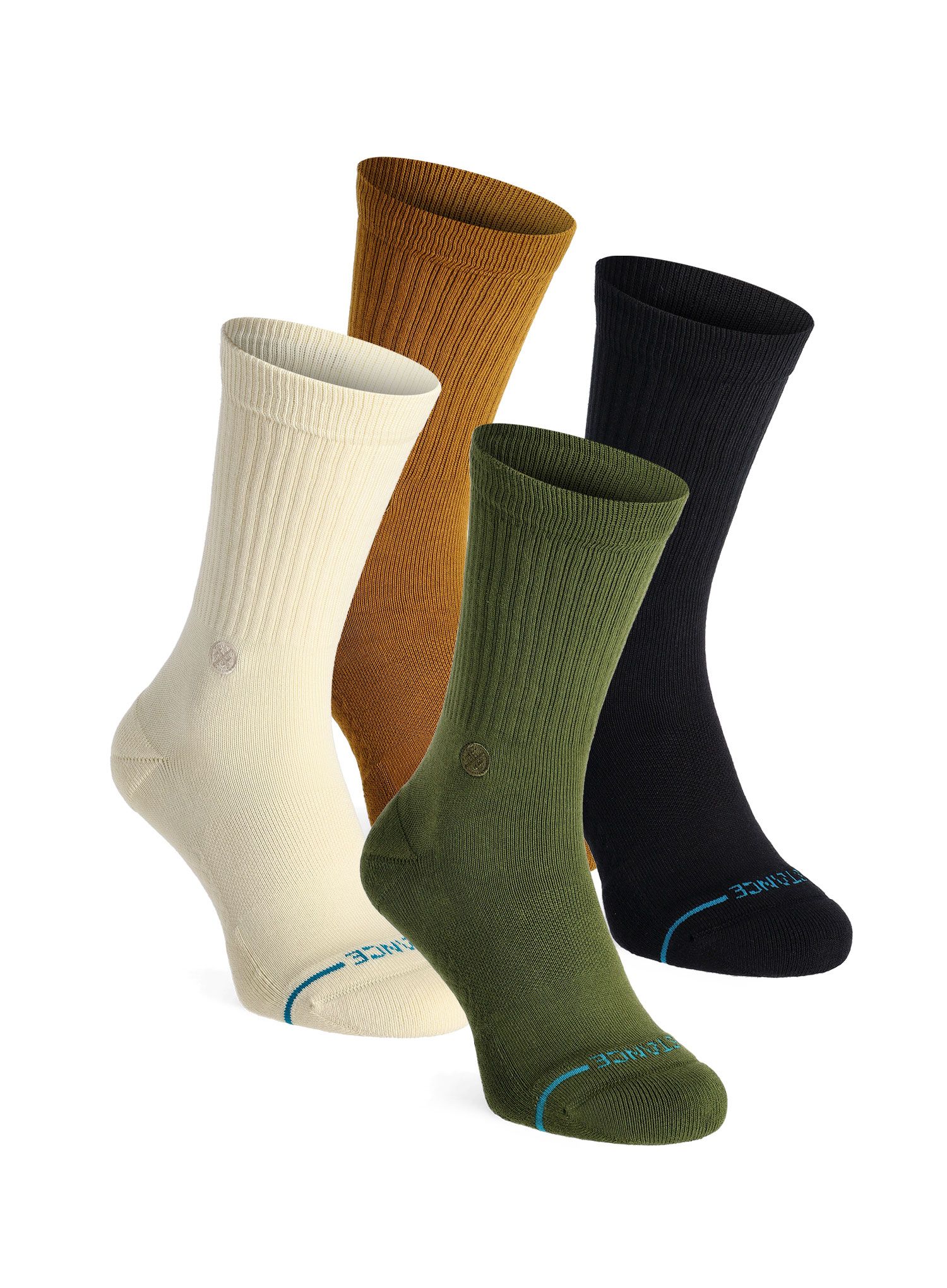 Шкарпетки Stance Icon Crew 4-Pack - gold