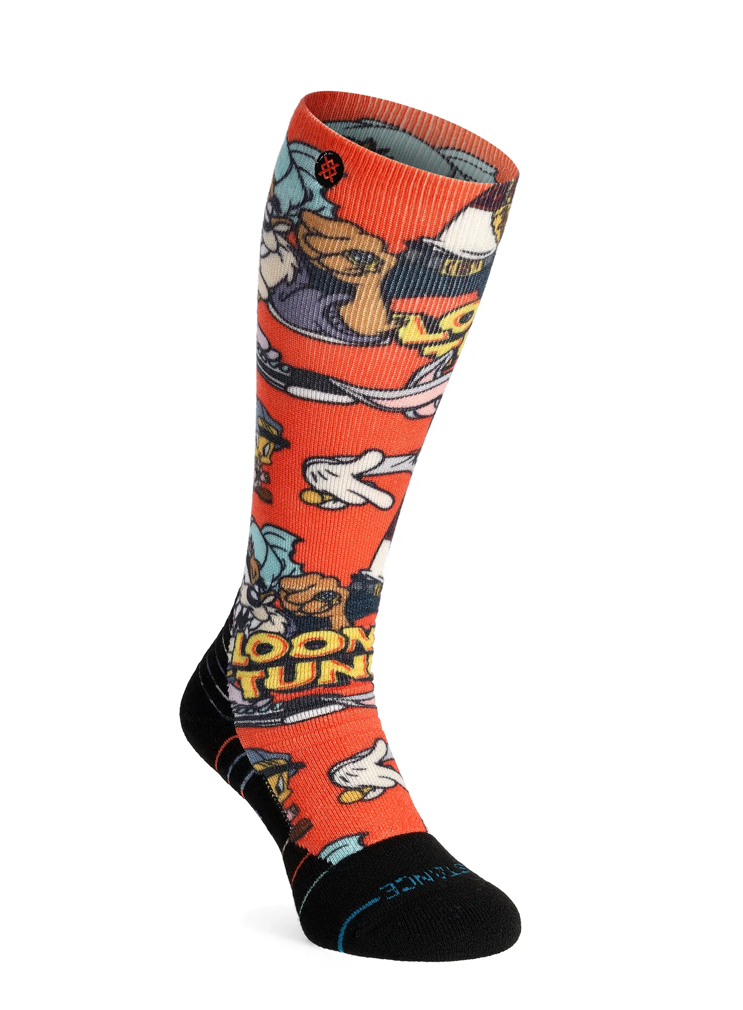 Шкарпетки лижні Stance Looney Mid Poly Snow - multi