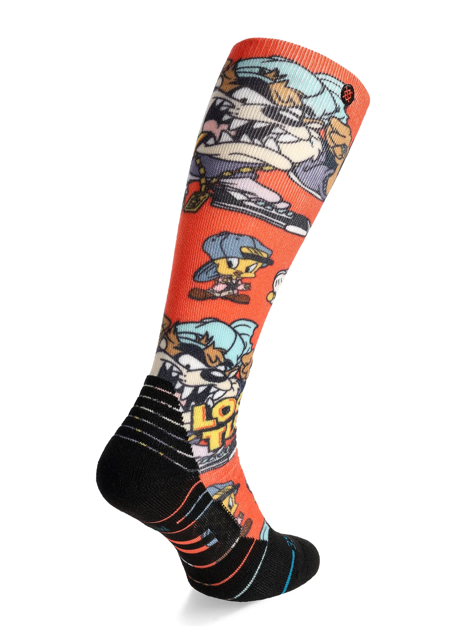 Шкарпетки лижні Stance Looney Mid Poly Snow - multi