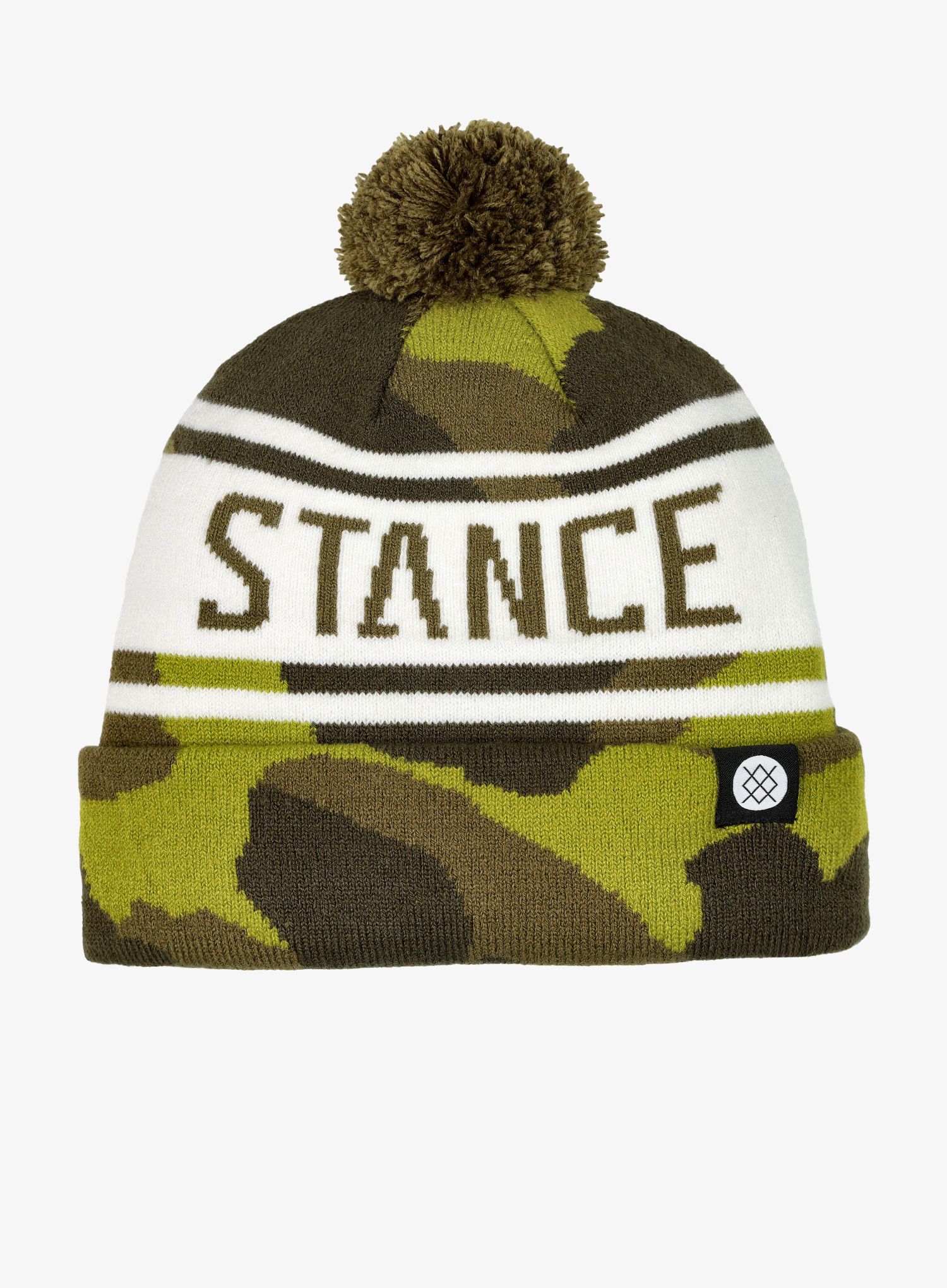 Шапка зимова Stance OG Pom Beanie - camo
