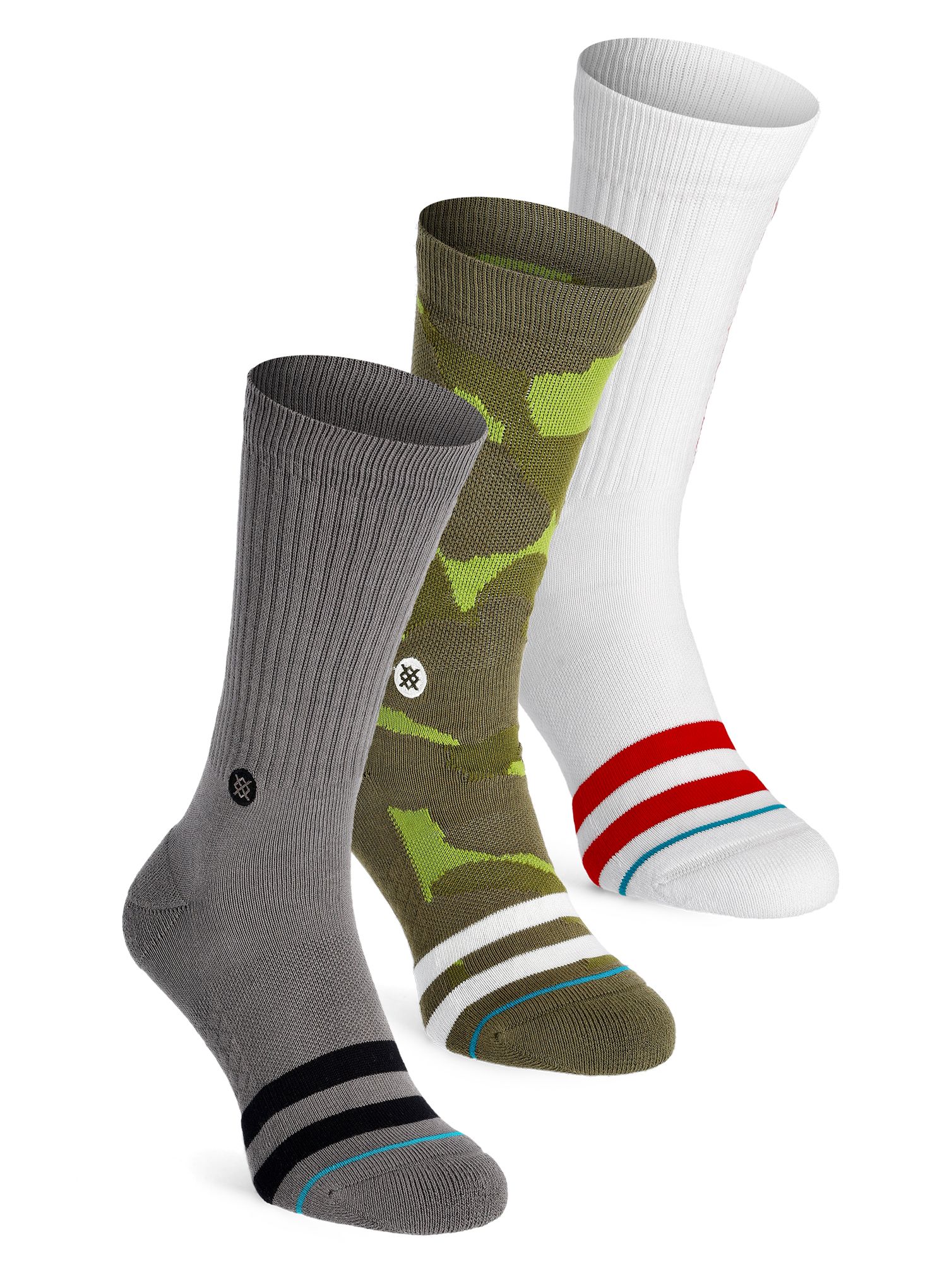 Шкарпетки туристичні Stance The Og 3 Pack - camo