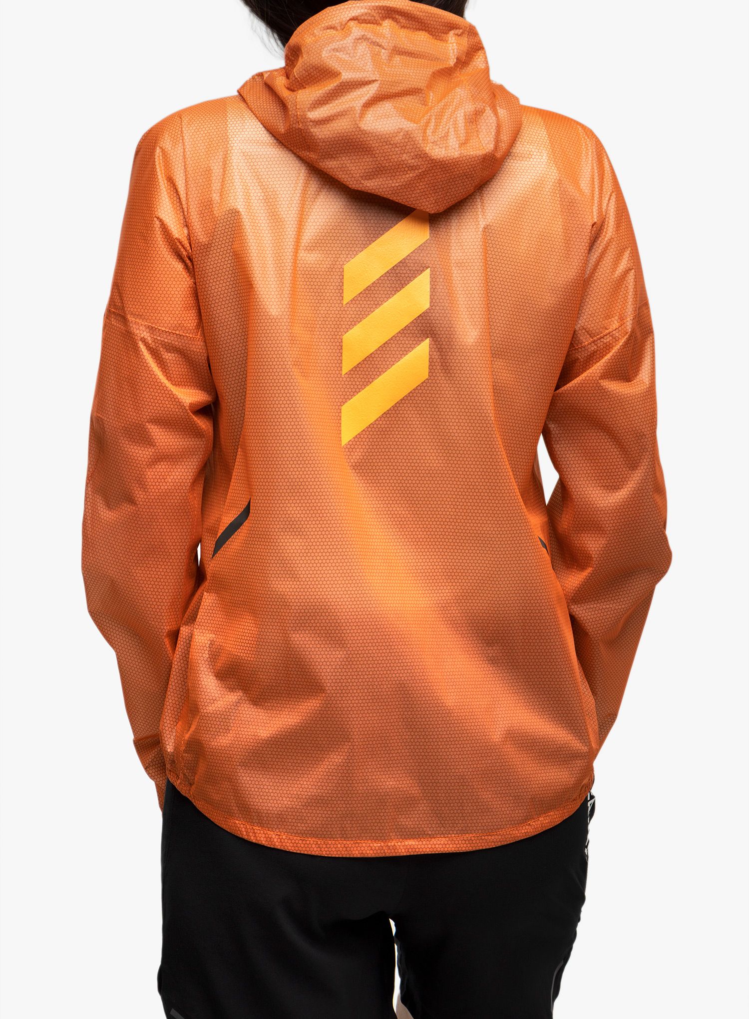 Куртка для бігу жіноча adidas TERREX Agravic 2,5L Rain Jacket - semi impact orange