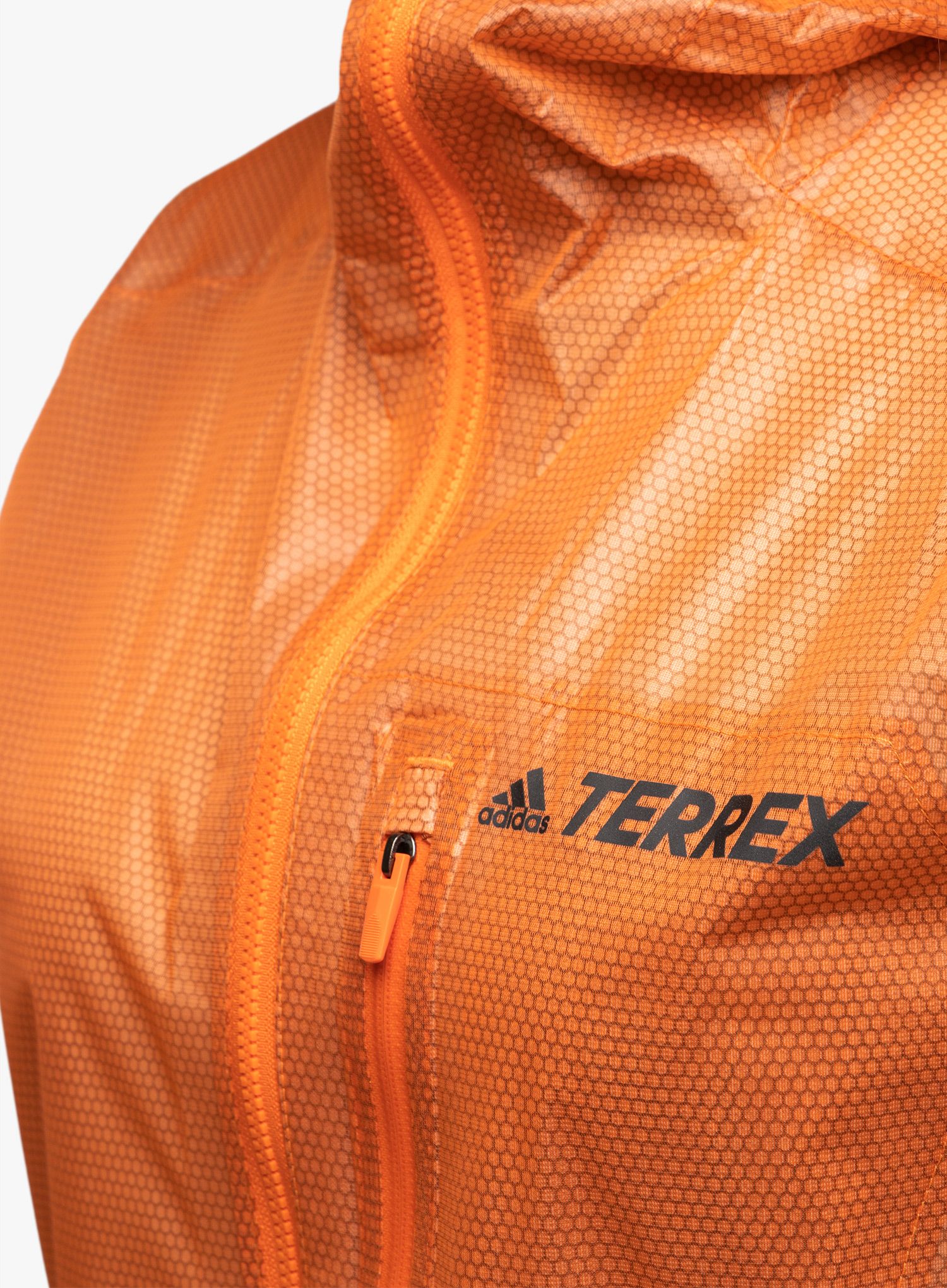 Куртка для бігу жіноча adidas TERREX Agravic 2,5L Rain Jacket - semi impact orange
