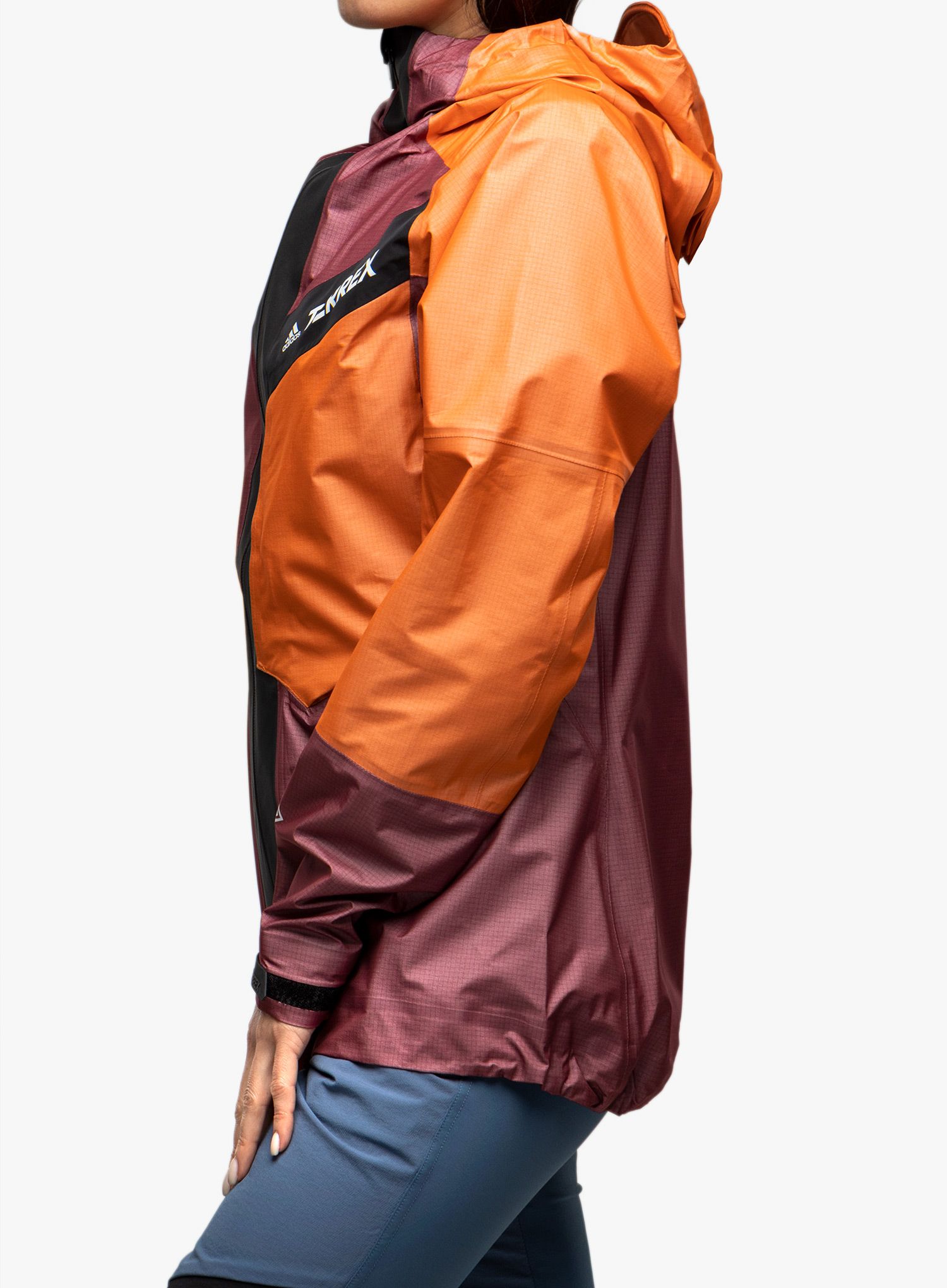 Куртка жіноча adidas TERREX Techrock Light GORE-TEX Jacket - red/semi impact orange