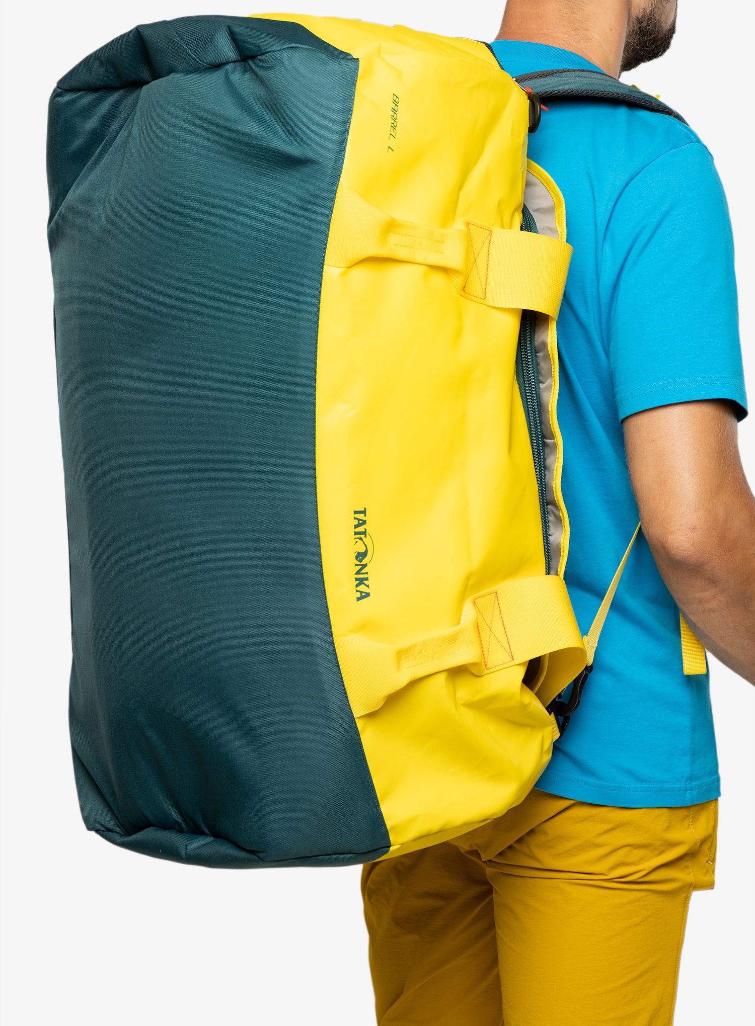 Сумка для подорожей Tatonka Barrel L - solid yellow