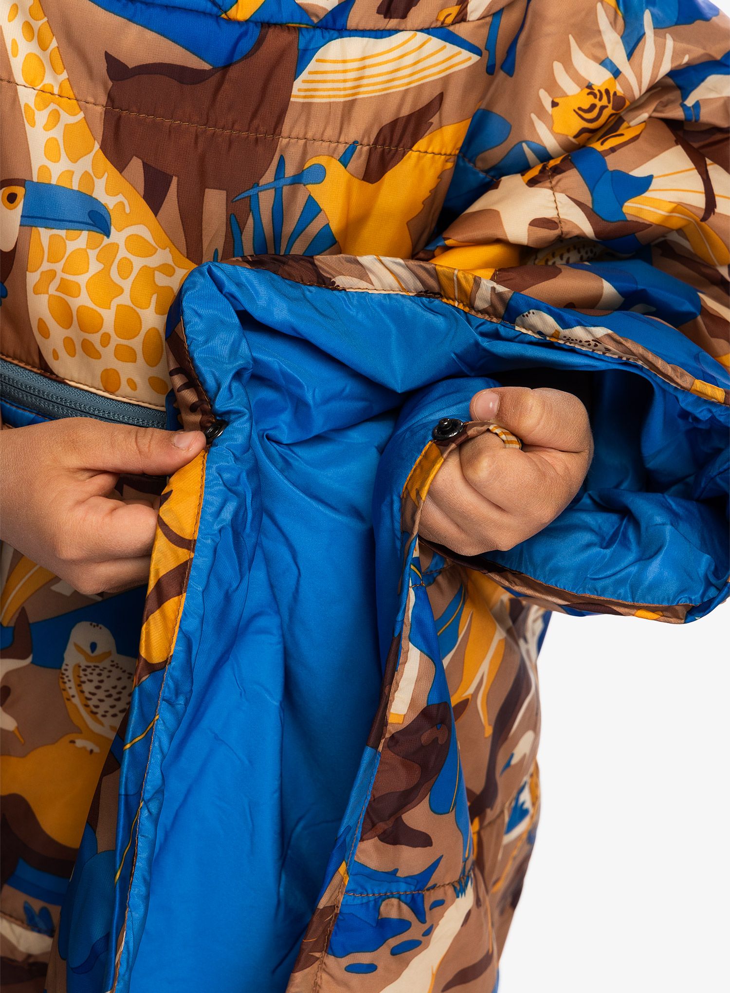 Накидка туристична Therm a Rest Honcho Poncho Kids - animal