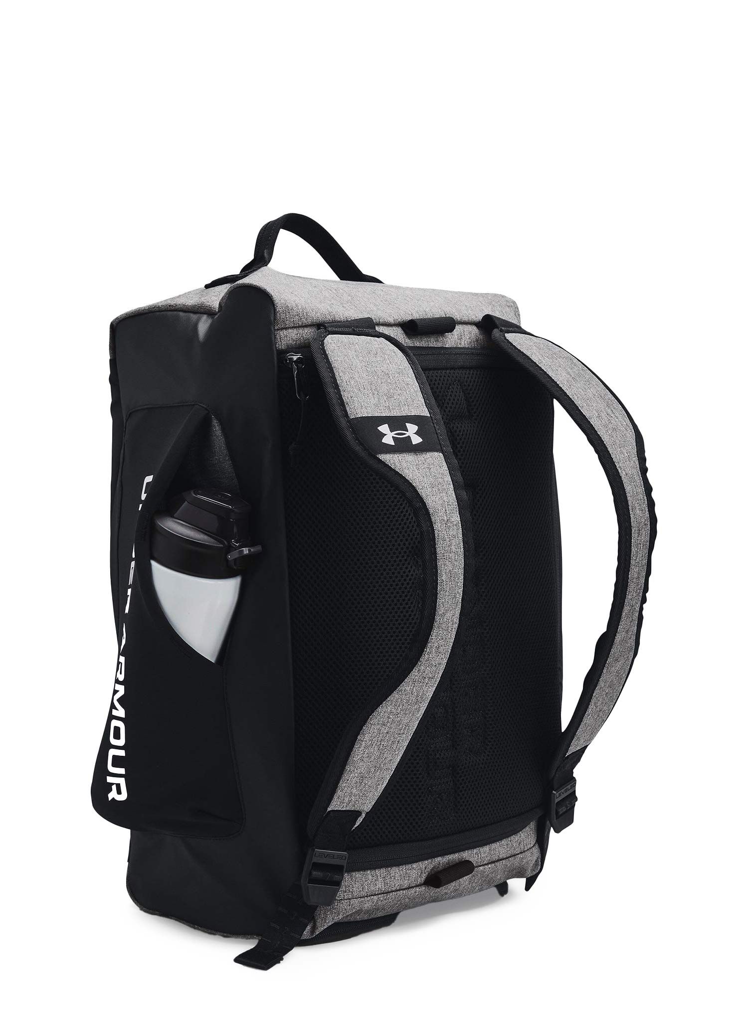 Сумка Under Armour Contain Duo Small BP Duffle - castlerock medium/black/white