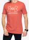 Футболка з принтом Under Armour GL Foundation SS - sedona red/white