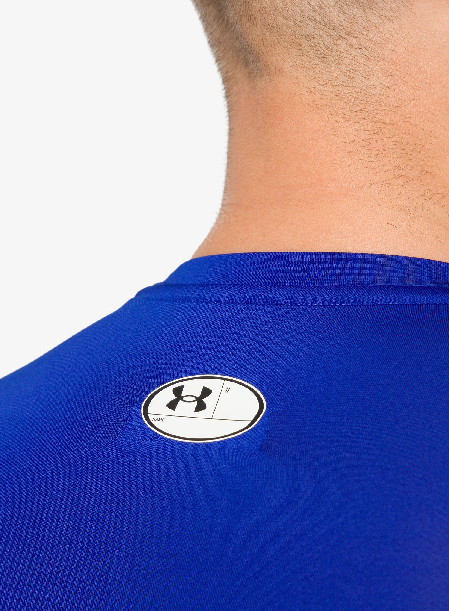 Термокофта Under Armour HG Armour Comp LS - royal/white