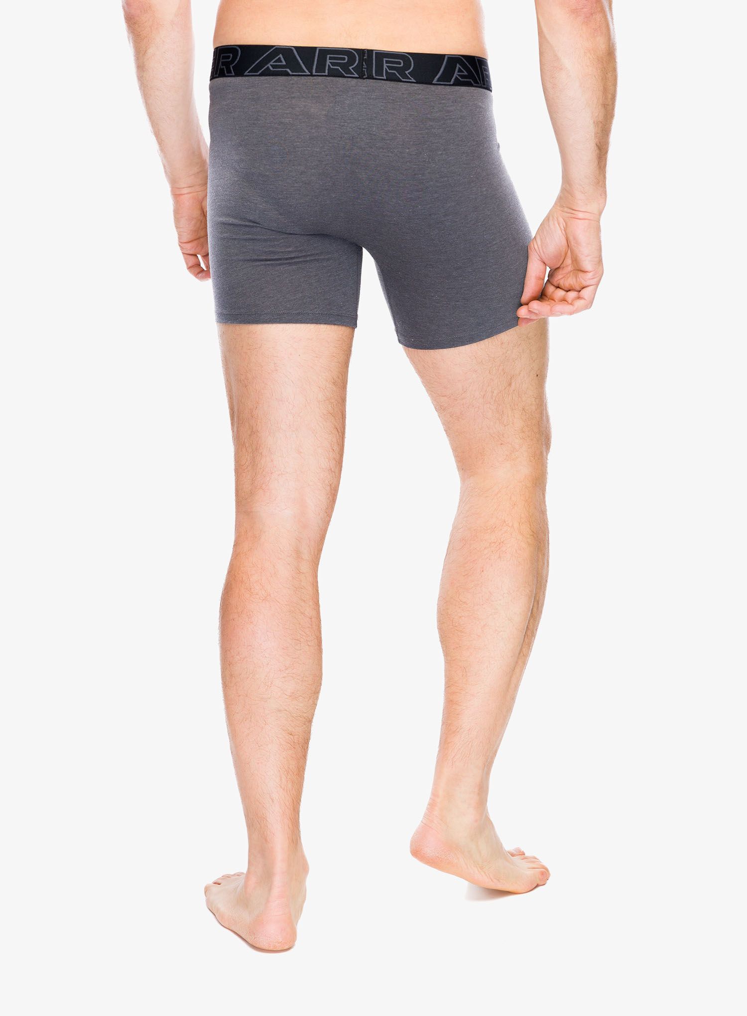 Боксери  Under Armour Performance Cotton 6 in 3-Pack Boxerjock - castlerock full htr/red/steel