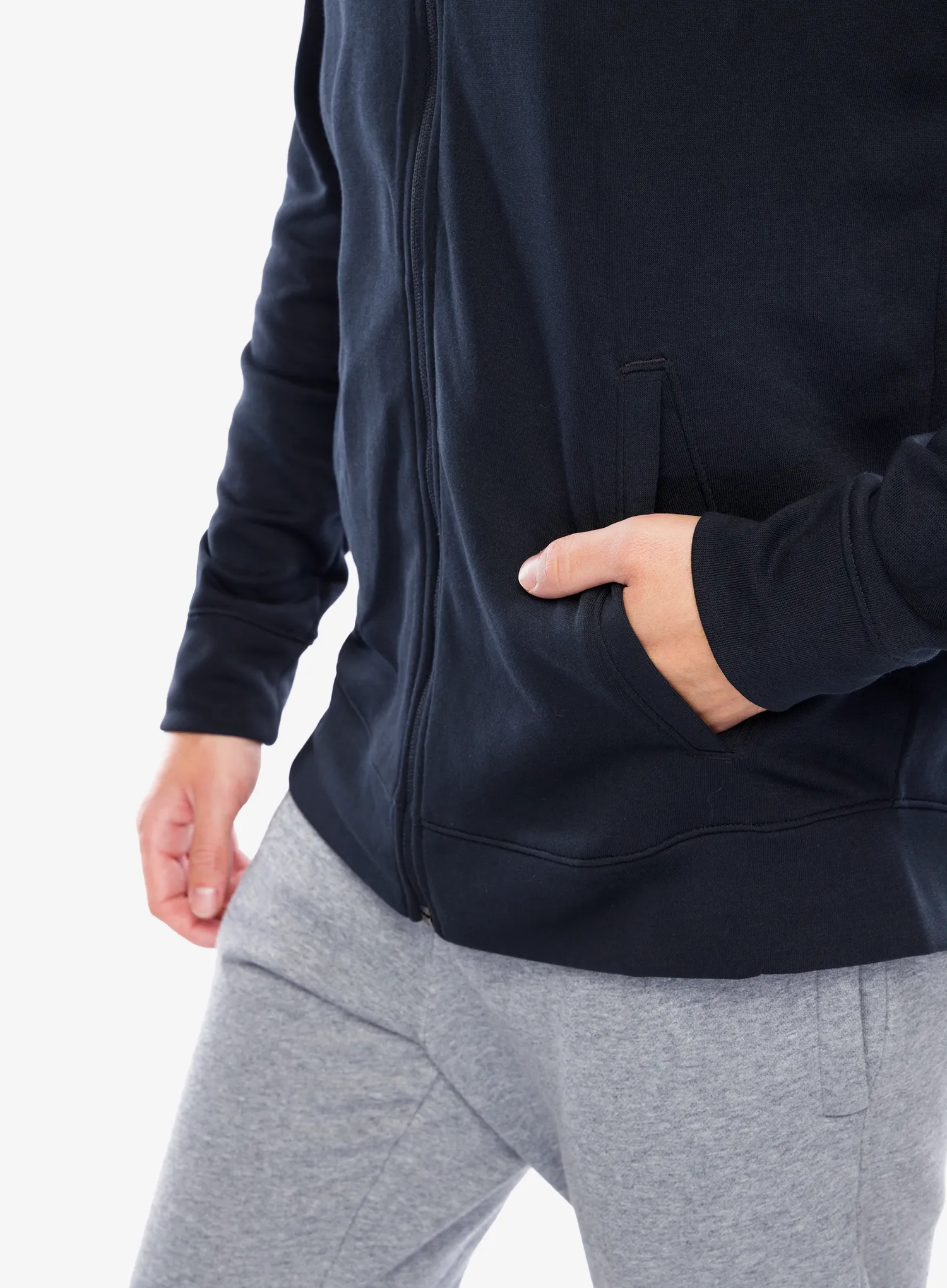 Кофта з каптуром Under Armour Rival Terry Full-Zip - black/onyx white