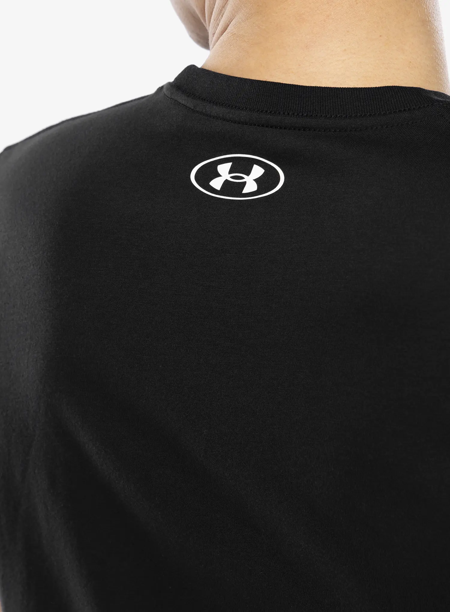 Футболка бавовняна Under Armour UA Logo Short Sleeve - black/white