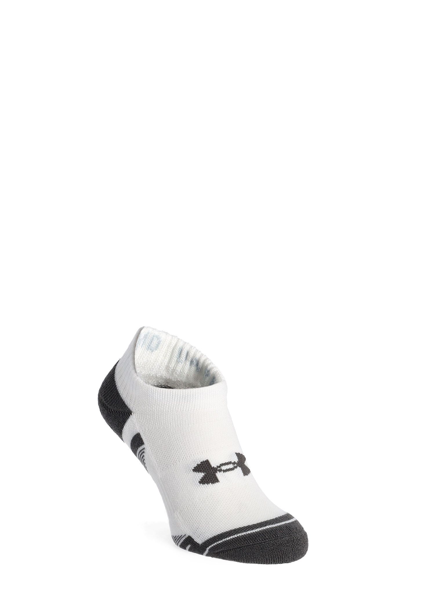 Шкарпетки Under Armour UA Performance Tech 3-Pack No Show - mod gray/white/jet gray