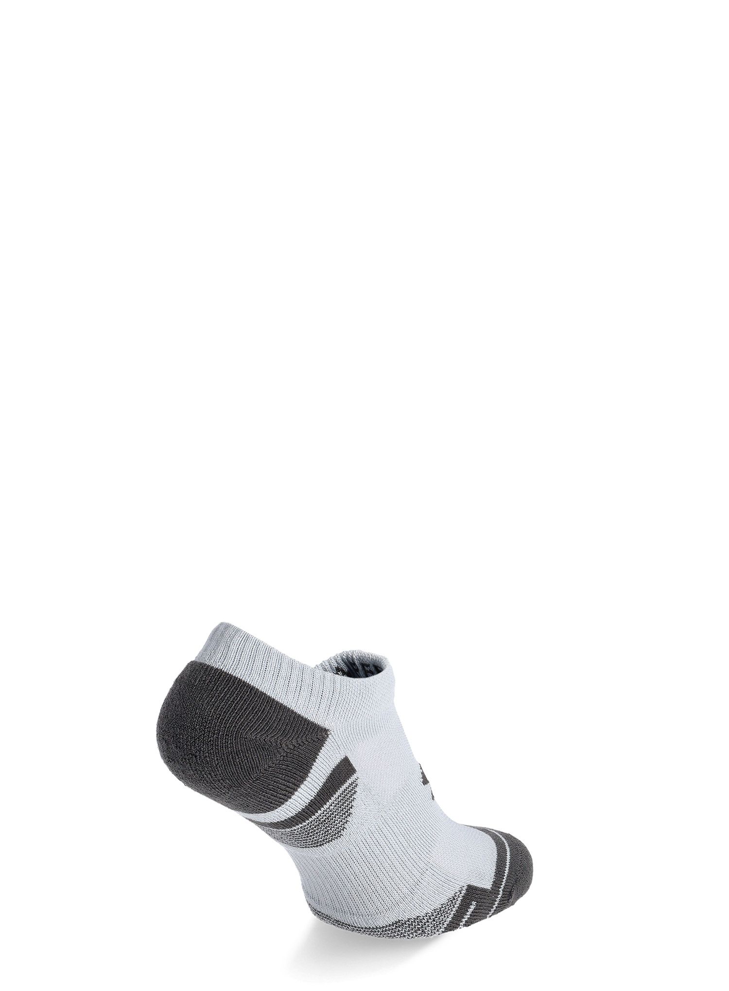 Шкарпетки Under Armour UA Performance Tech 3-Pack No Show - mod gray/white/jet gray