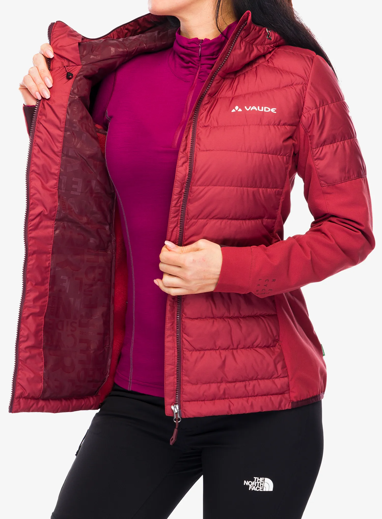 Куртка гібридна жіноча Vaude Elope Hybrid Jacket - redeva