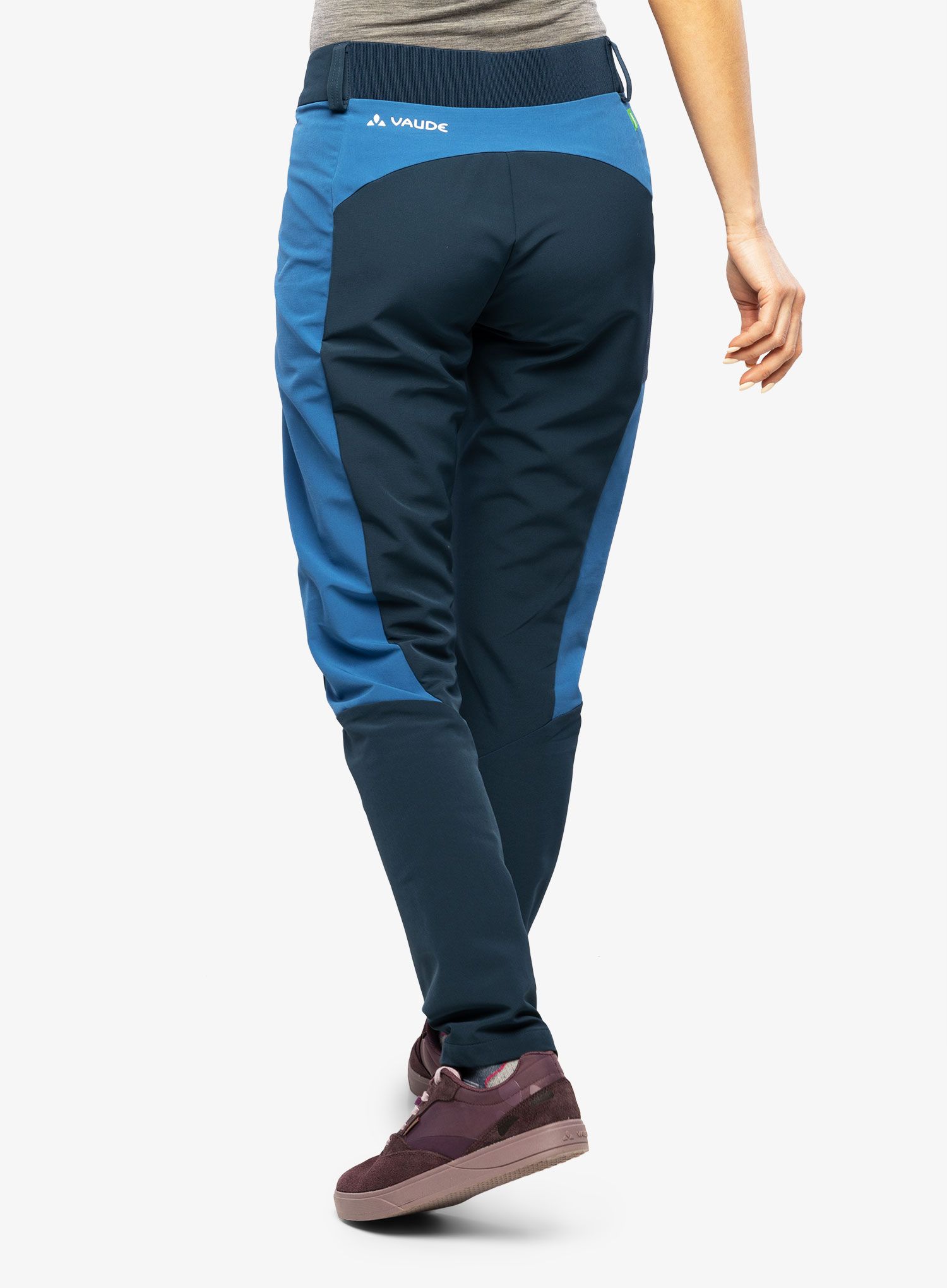 Штани туристичні жіночі Vaude Elope Slim Fit Pants - dark sea