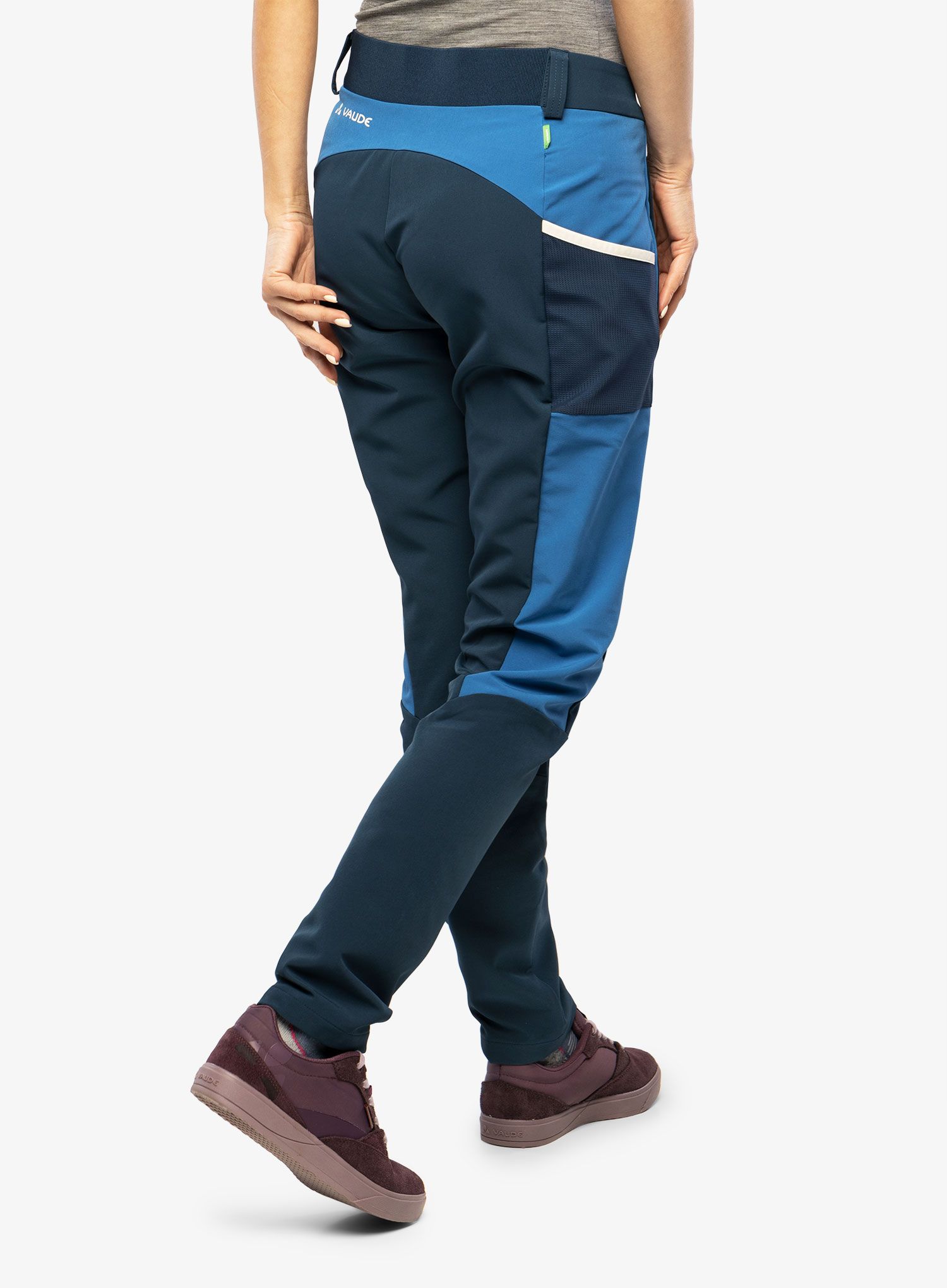 Штани туристичні жіночі Vaude Elope Slim Fit Pants - dark sea