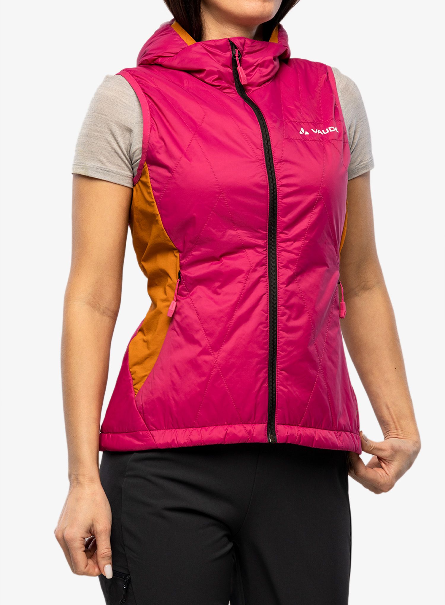 Жилет жіночий Vaude Freney Hybrid Vest IV - lychee