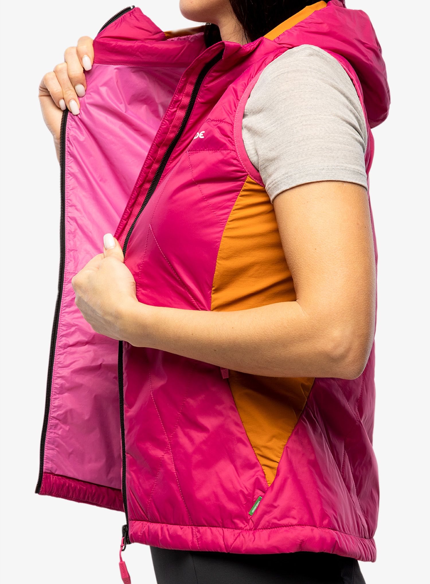Жилет жіночий Vaude Freney Hybrid Vest IV - lychee