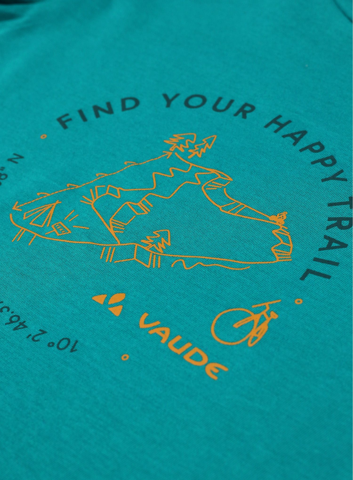 Футболка дитяча Vaude Kids Lezza T-Shirt - wave
