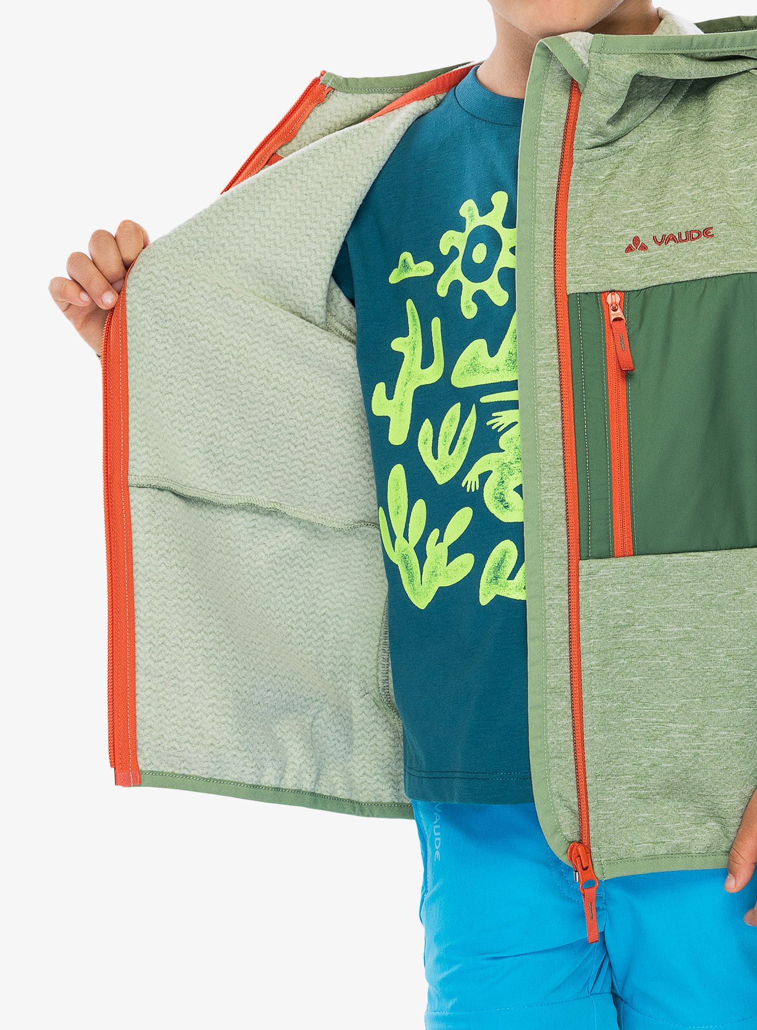 Кофта дитяча Vaude Kikimora Jacket - willow green