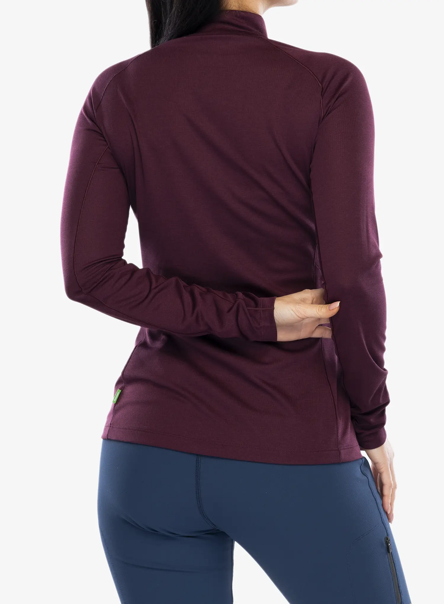 Термокофта жіноча Vaude Larice Light Shirt II - cassis uni
