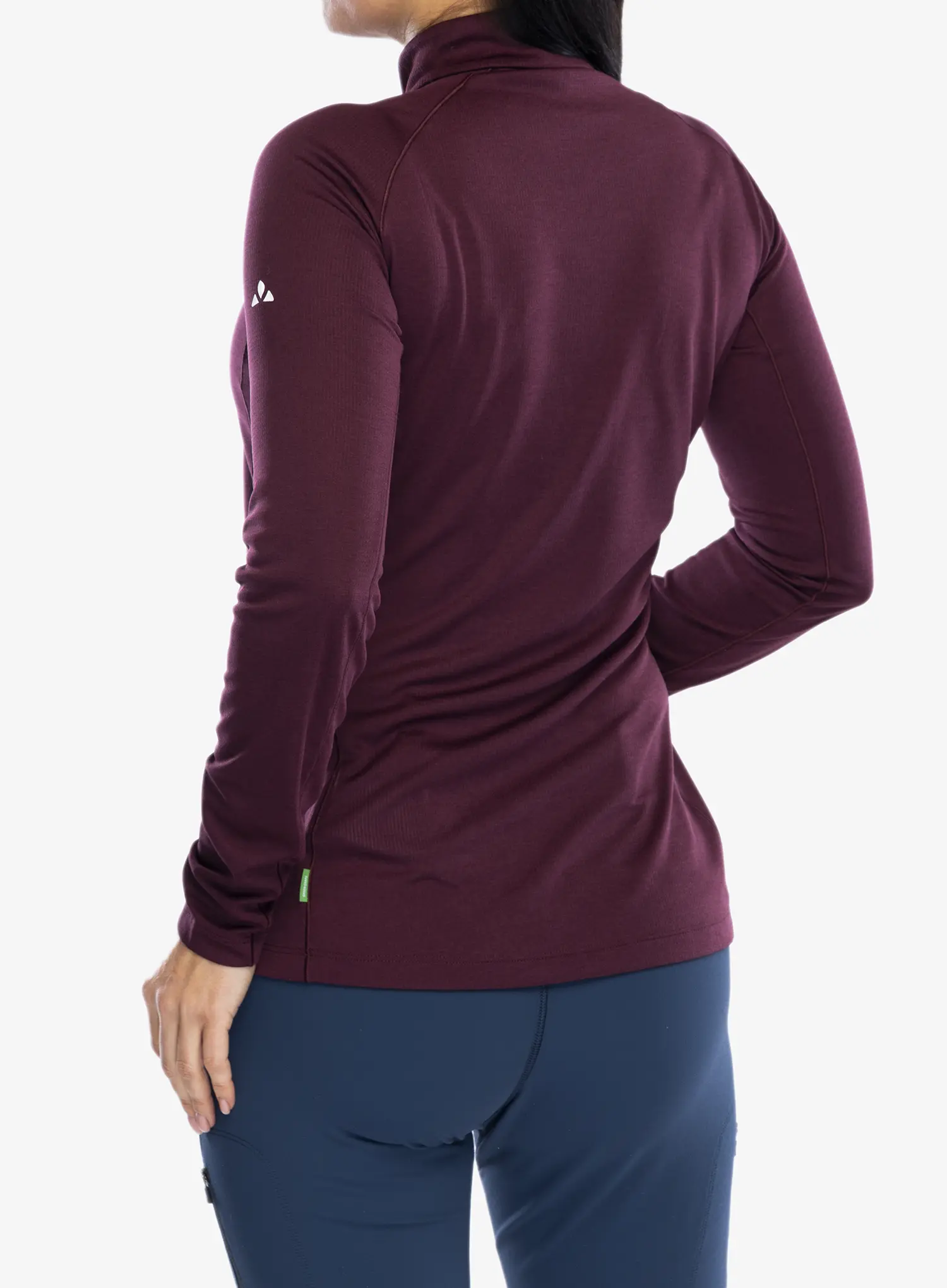 Термокофта жіноча Vaude Larice Light Shirt II - cassis uni
