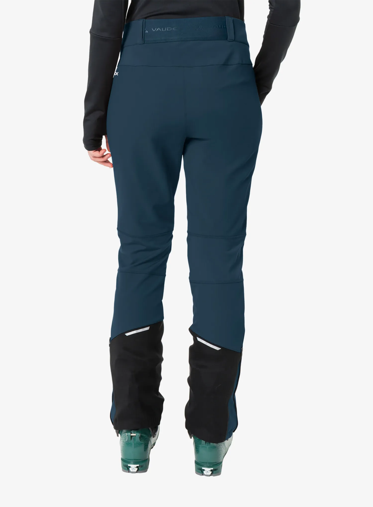 Штани softshell жіночі Vaude Larice Pants IV - dark sea