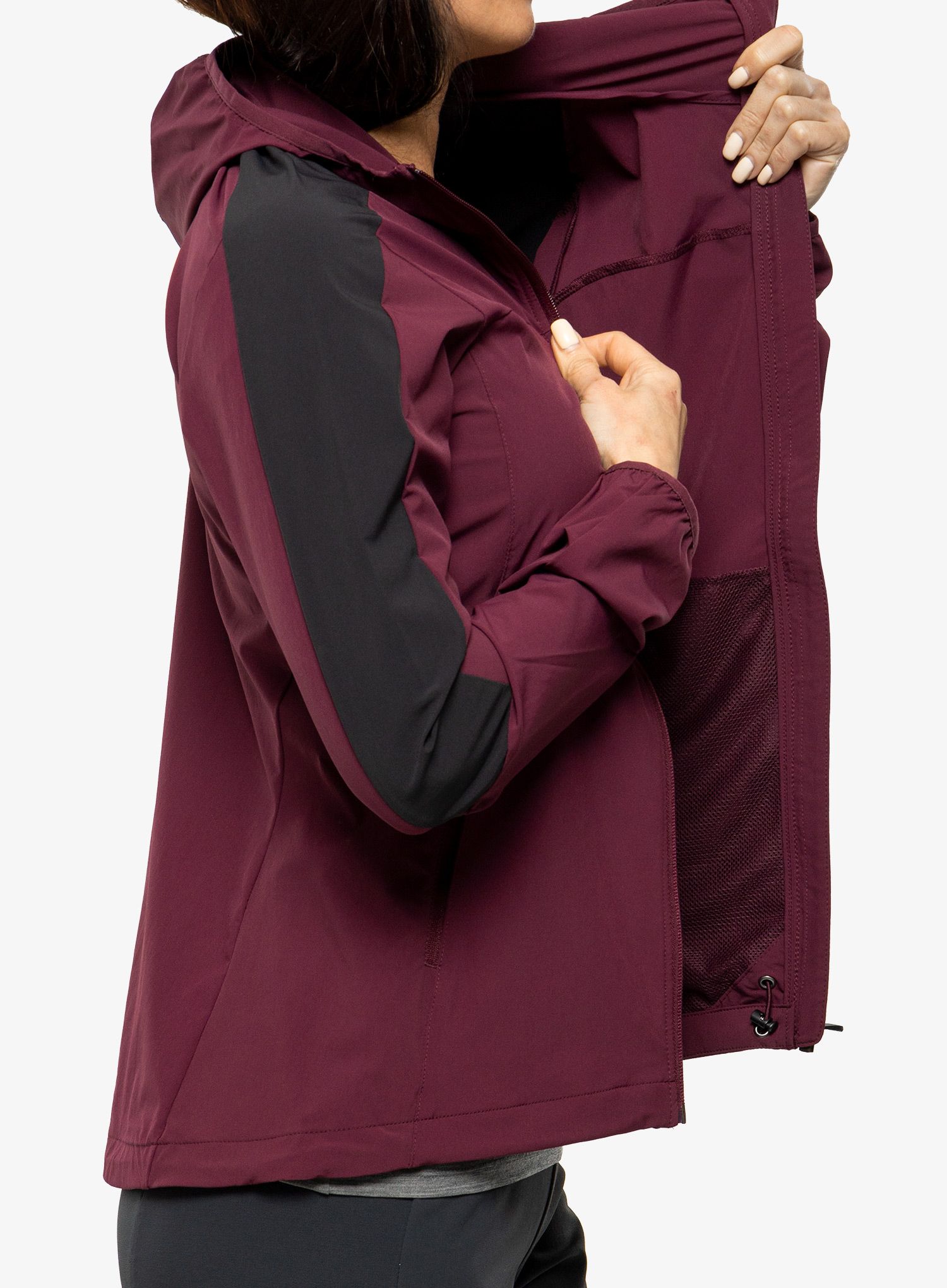 Куртка softshell жіноча Vaude Moab Jacket IV - cassis