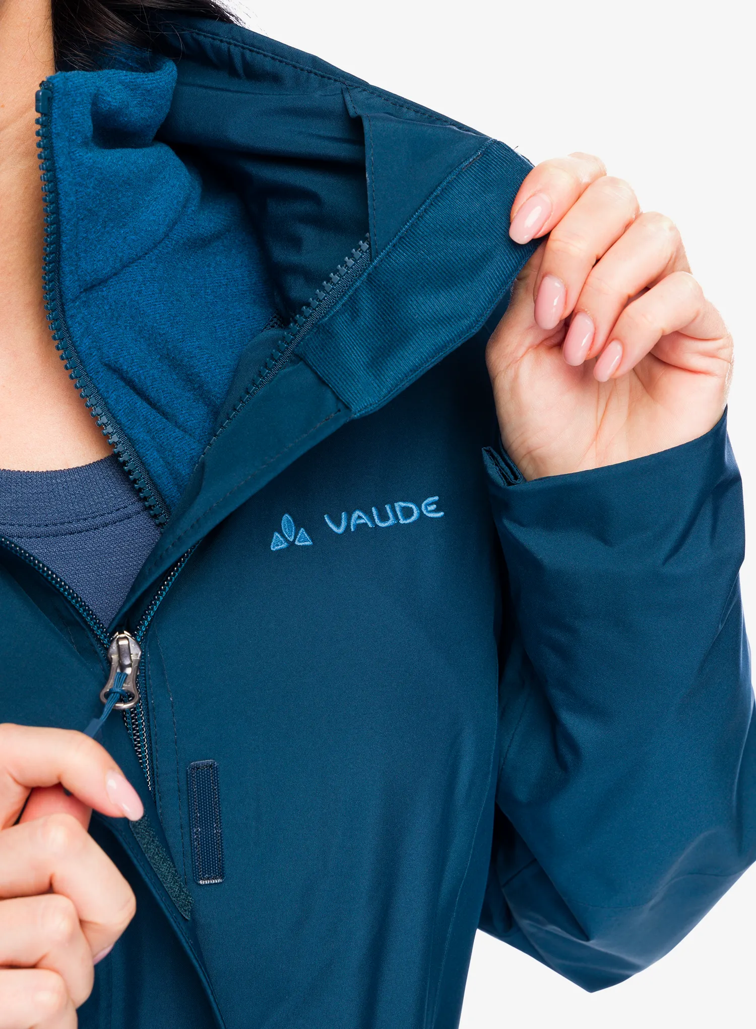 Куртка жіноча Vaude Rosemoor 3in1 Jacket II - dark sea