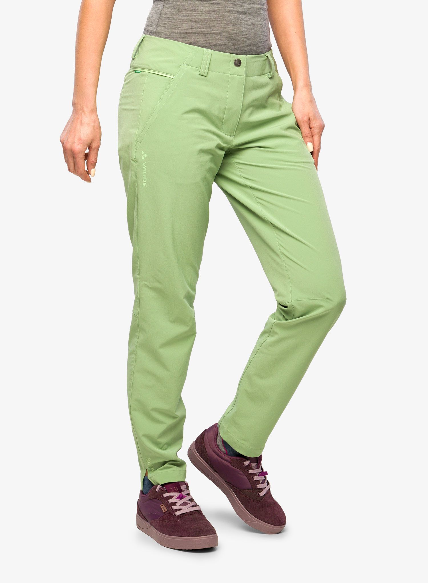 Штани туристичні жіночі Vaude Skomer Pants II - willow green