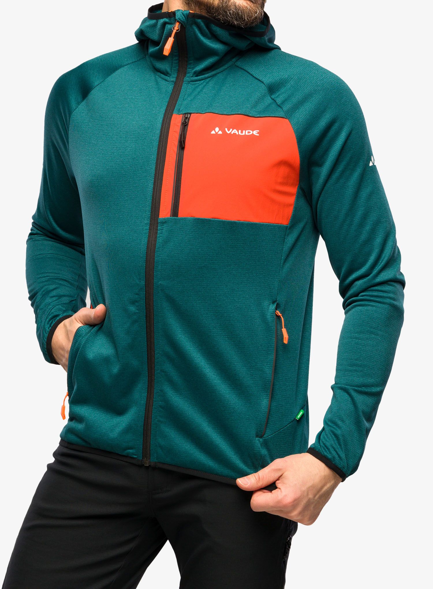 Кофта флісова Vaude Tekoa Fleece Jacket II - mallard green
