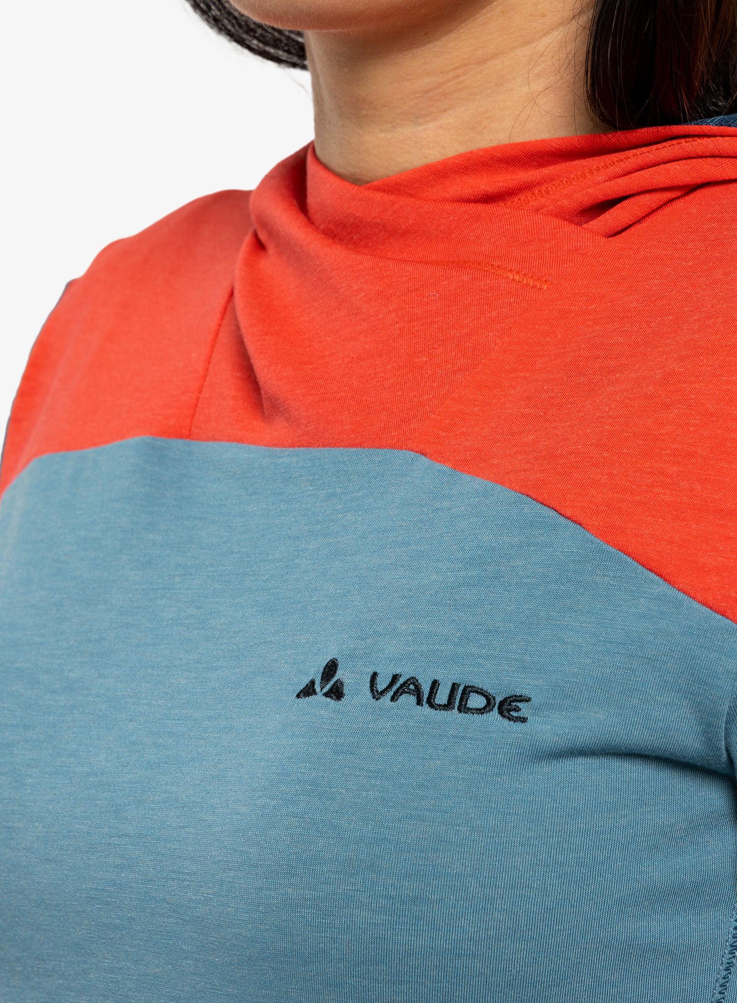 Кофта з каптуром жіноча Vaude Tremalzo LS Shirt - blue gray uni
