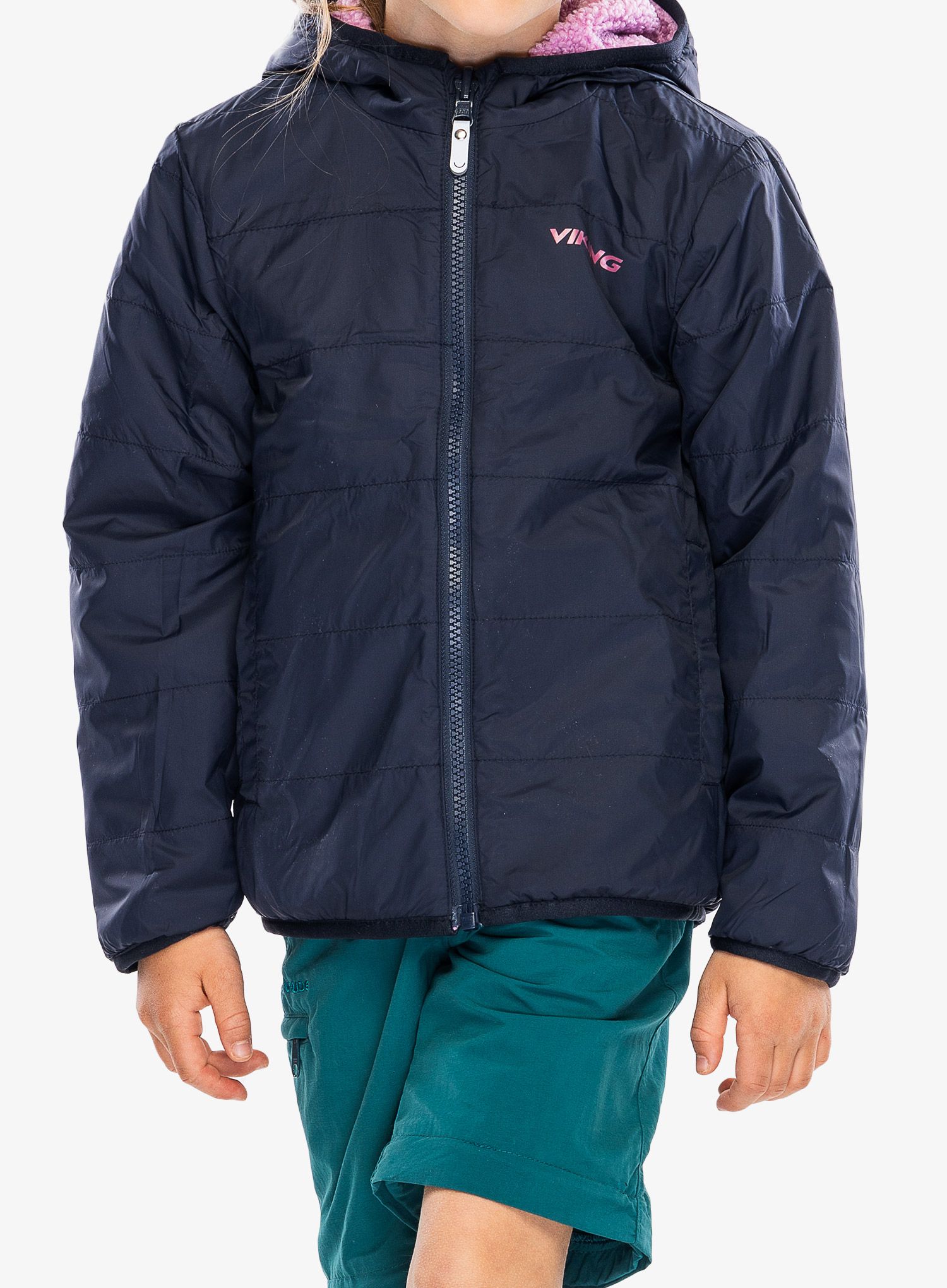 Куртка дитяча Viking Play Reversible Pilejacket - lavender