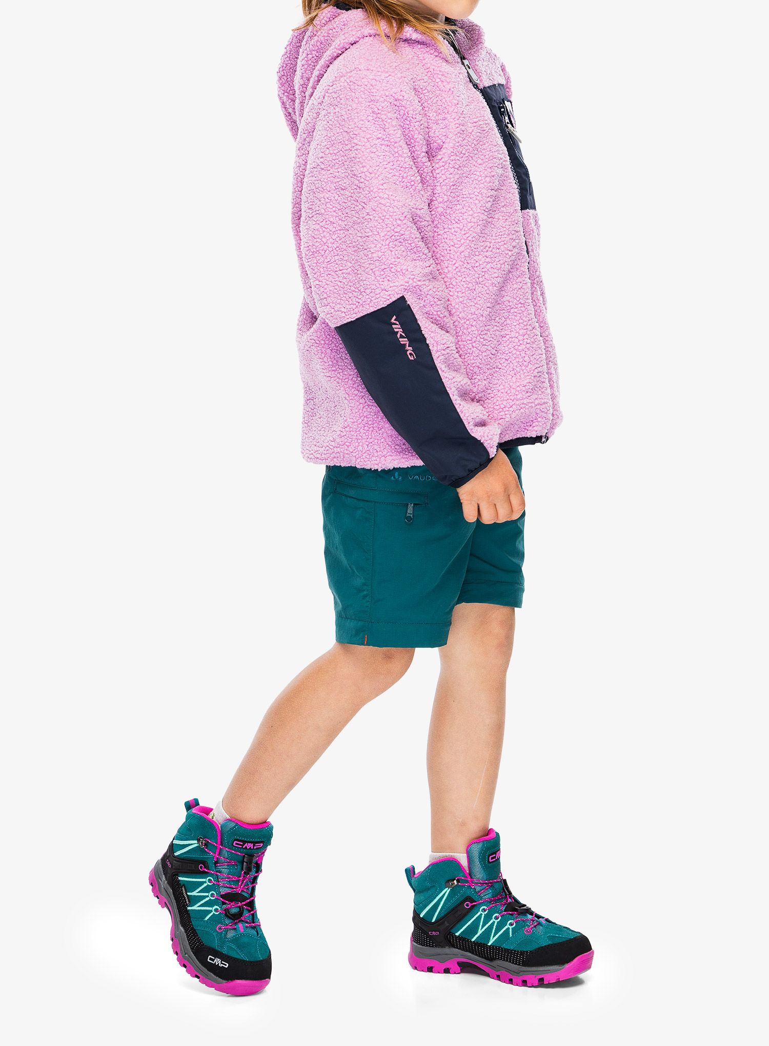 Куртка дитяча Viking Play Reversible Pilejacket - lavender