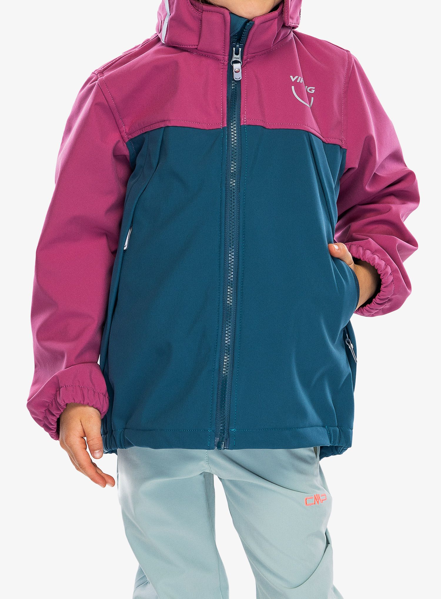 Куртка дитяча Viking Play Softshell Jacket - plum
