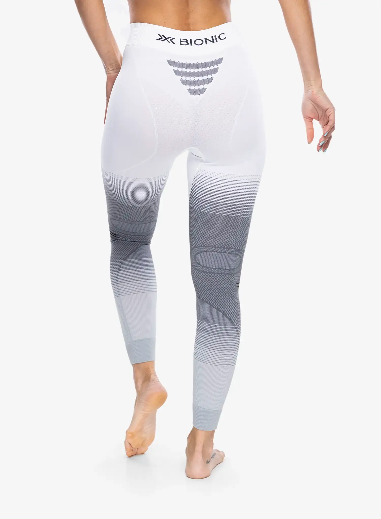 Термолегінси жіночі X-Bionic Invent Fx Pants - white/grey/light grey