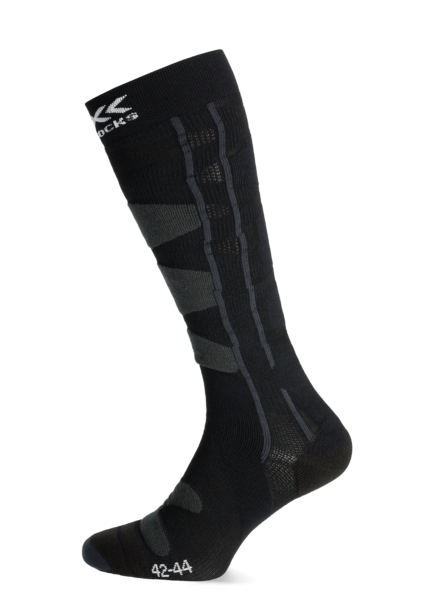 Шкарпетки лижні X-Socks Ski Control 4.0 - black night/charcoal