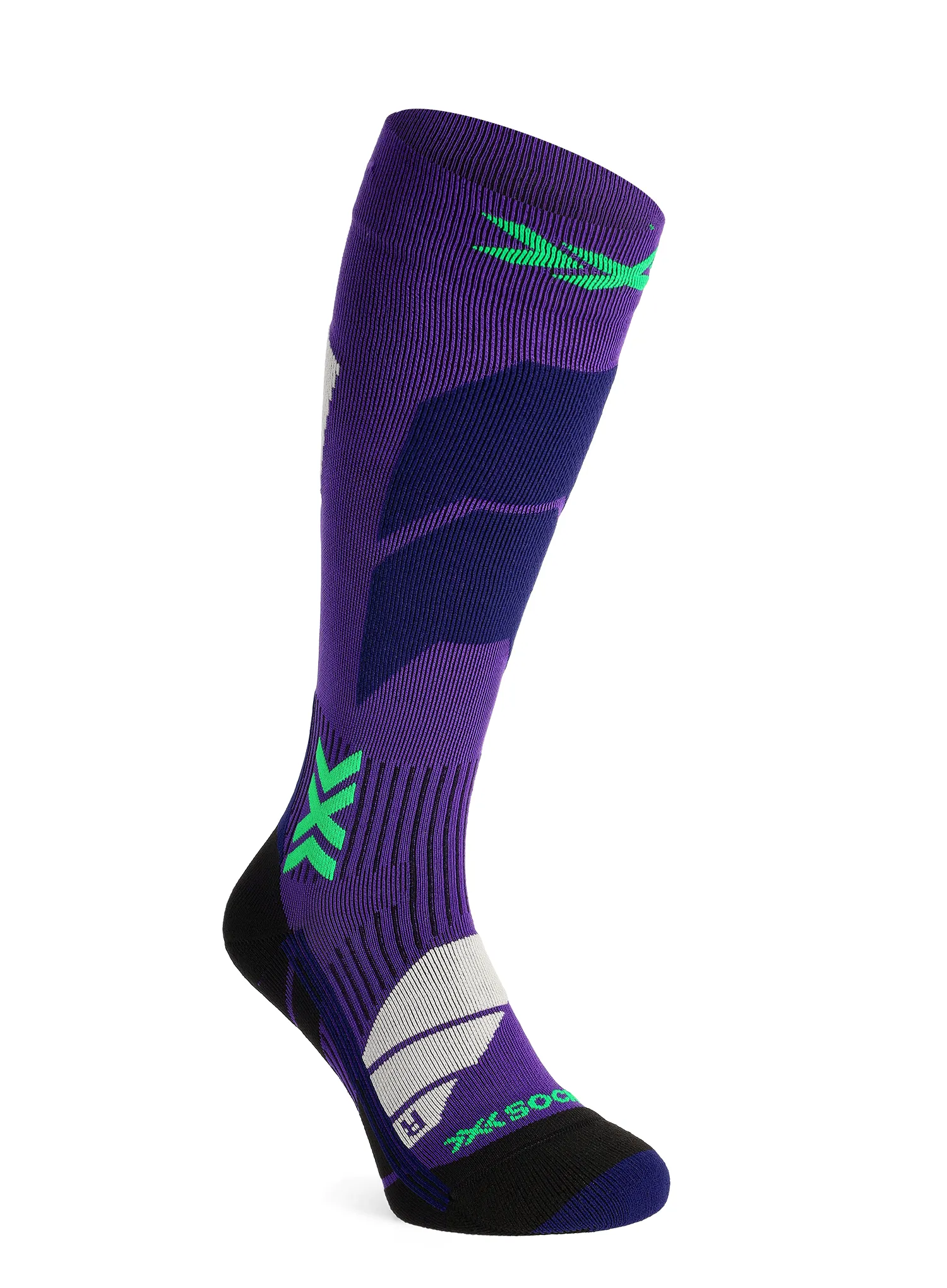 Шкарпетки лижні жіночі X-Socks Ski Perform OTC - deep purple/light sand