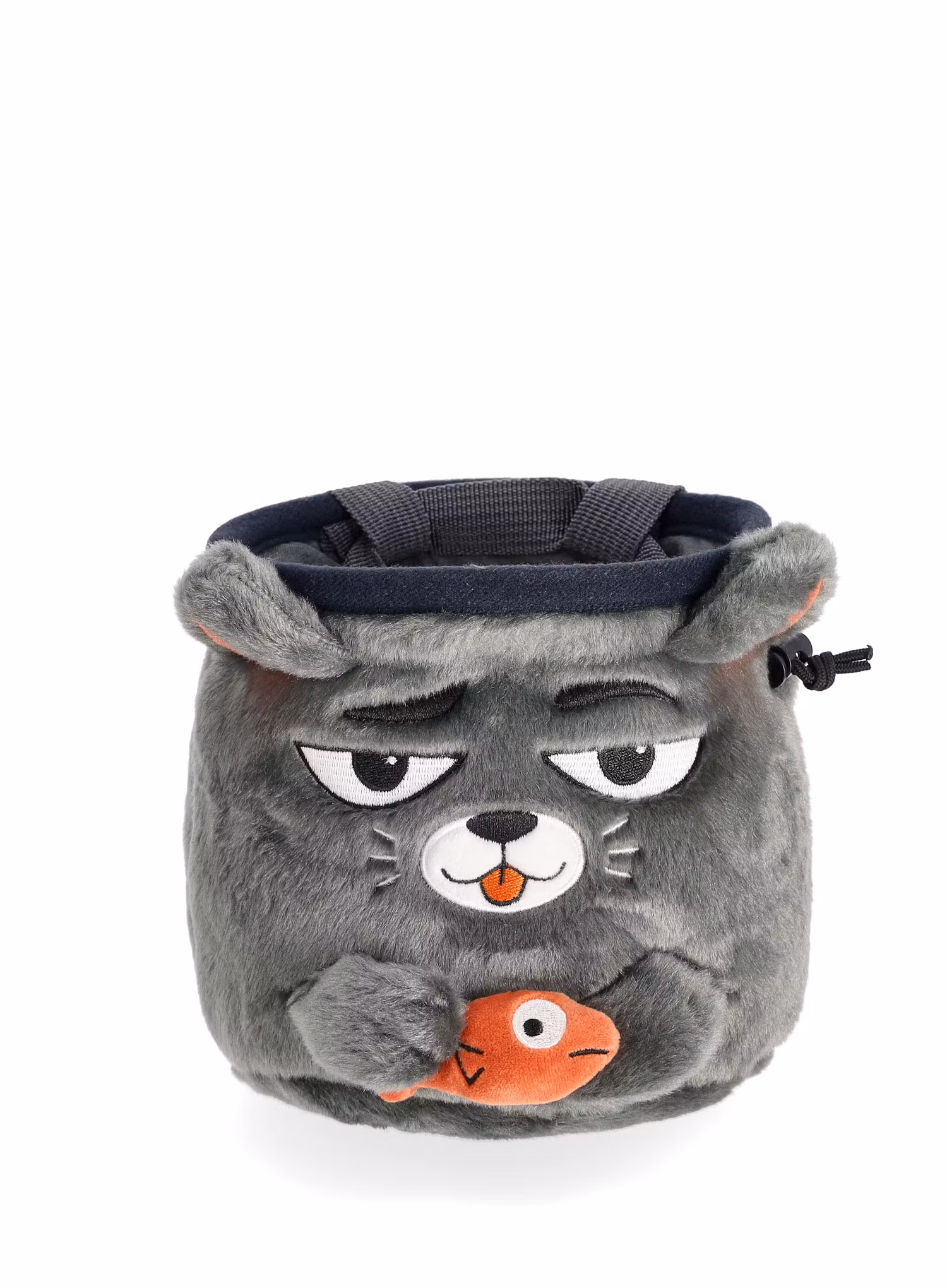Мішечок для магнезії Y&Y Vertical Chalk Bag - grey cat