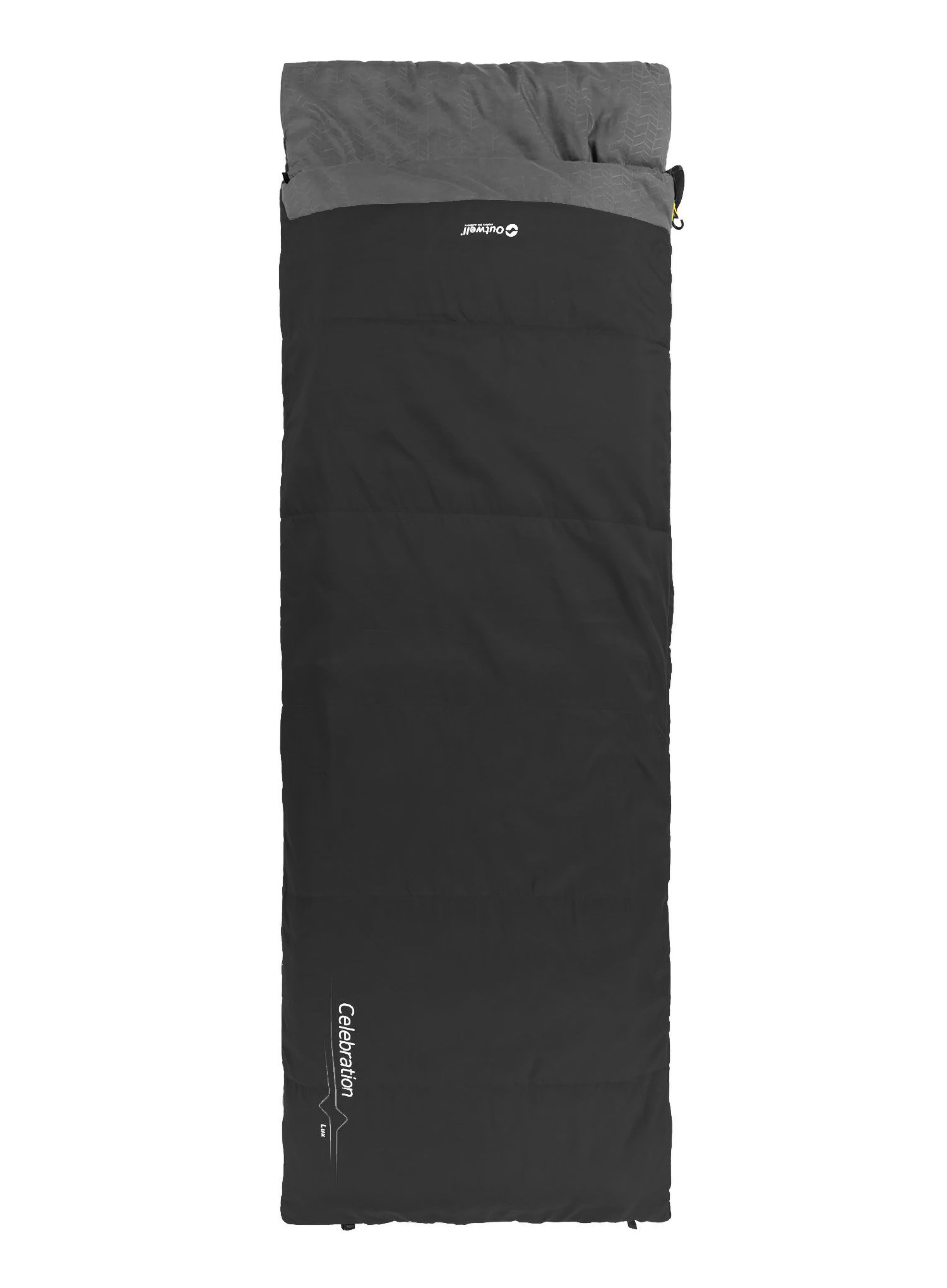 Спальний мішок синтетичний Outwell Celebration Lux (195 cm) - black