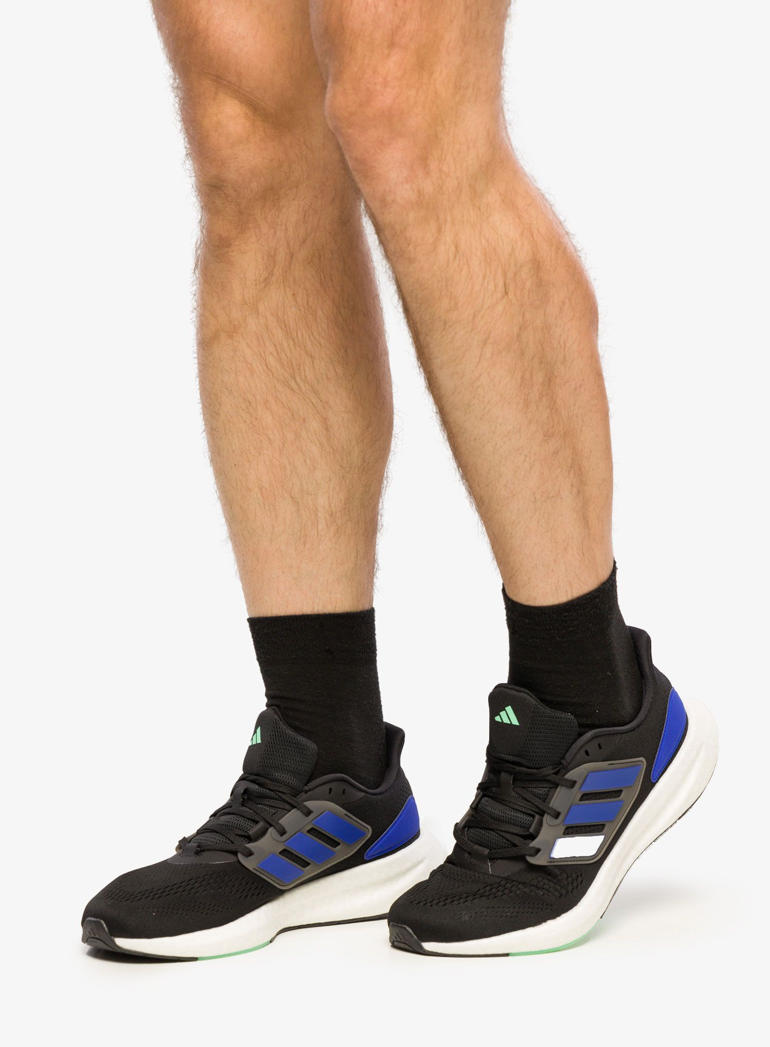 Кросівки для бігу adidas Pureboost 22 - black/blue/white