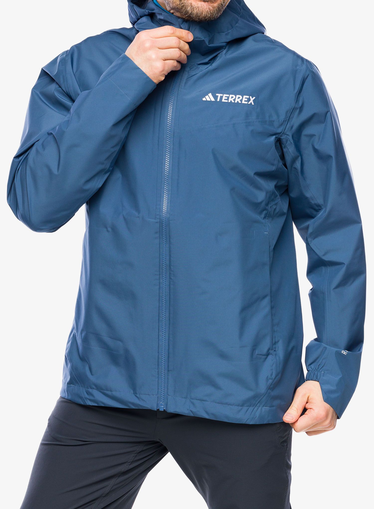 Куртка дощовик adidas TERREX Multi 2.5L RAIN.RDY Jacket - wonder steel