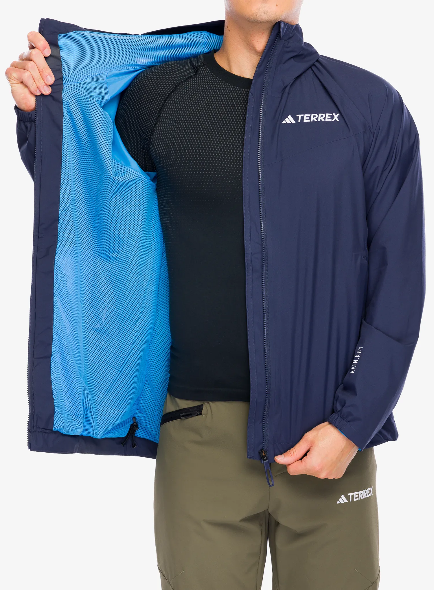 Куртка дощовик adidas TERREX Multi 2L RAIN.RDY Jacket - shadow navy