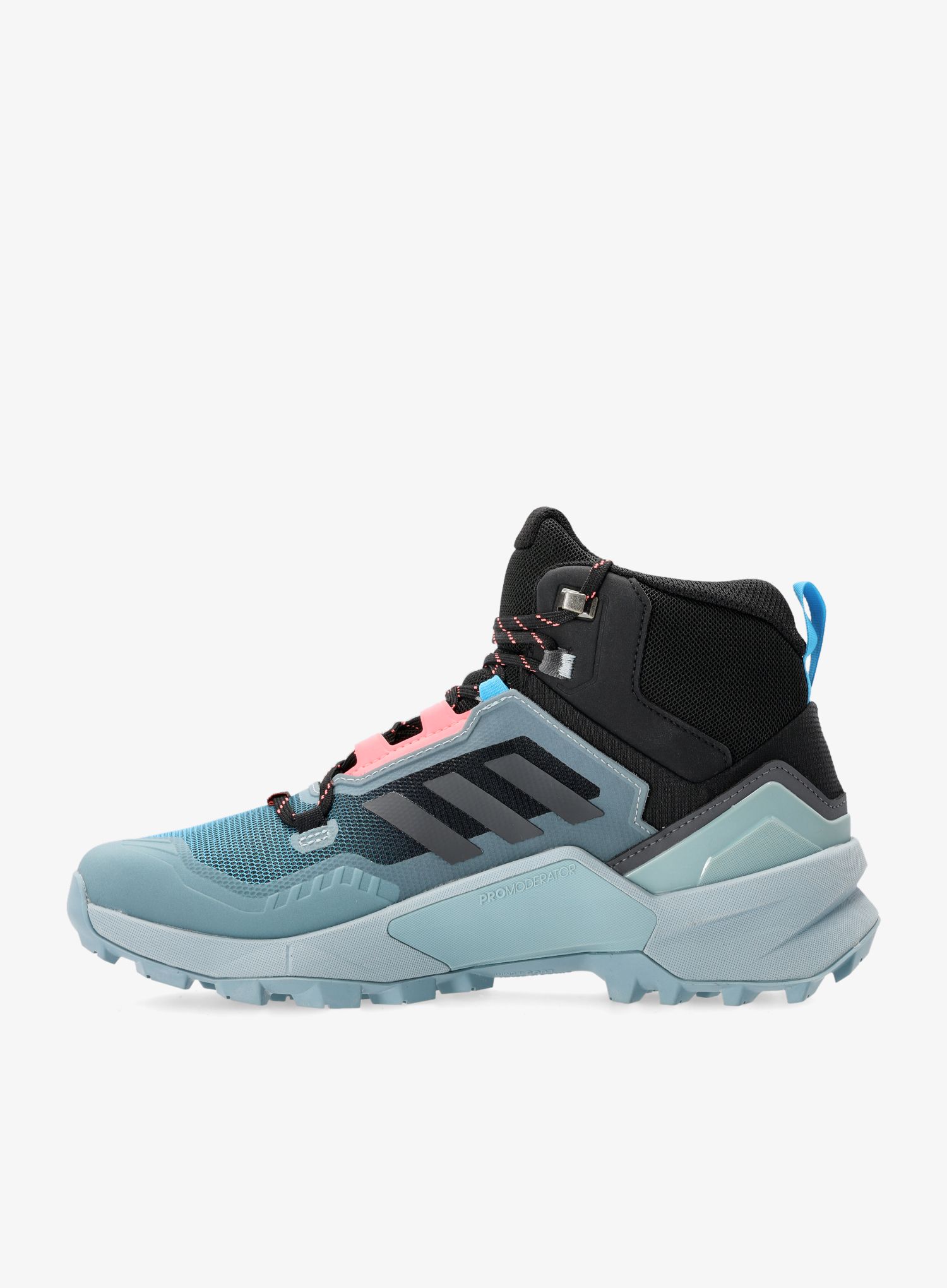 Черевики трекінгові жіночі adidas TERREX Swift R3 Mid GTX - core black/grey five/acid red
