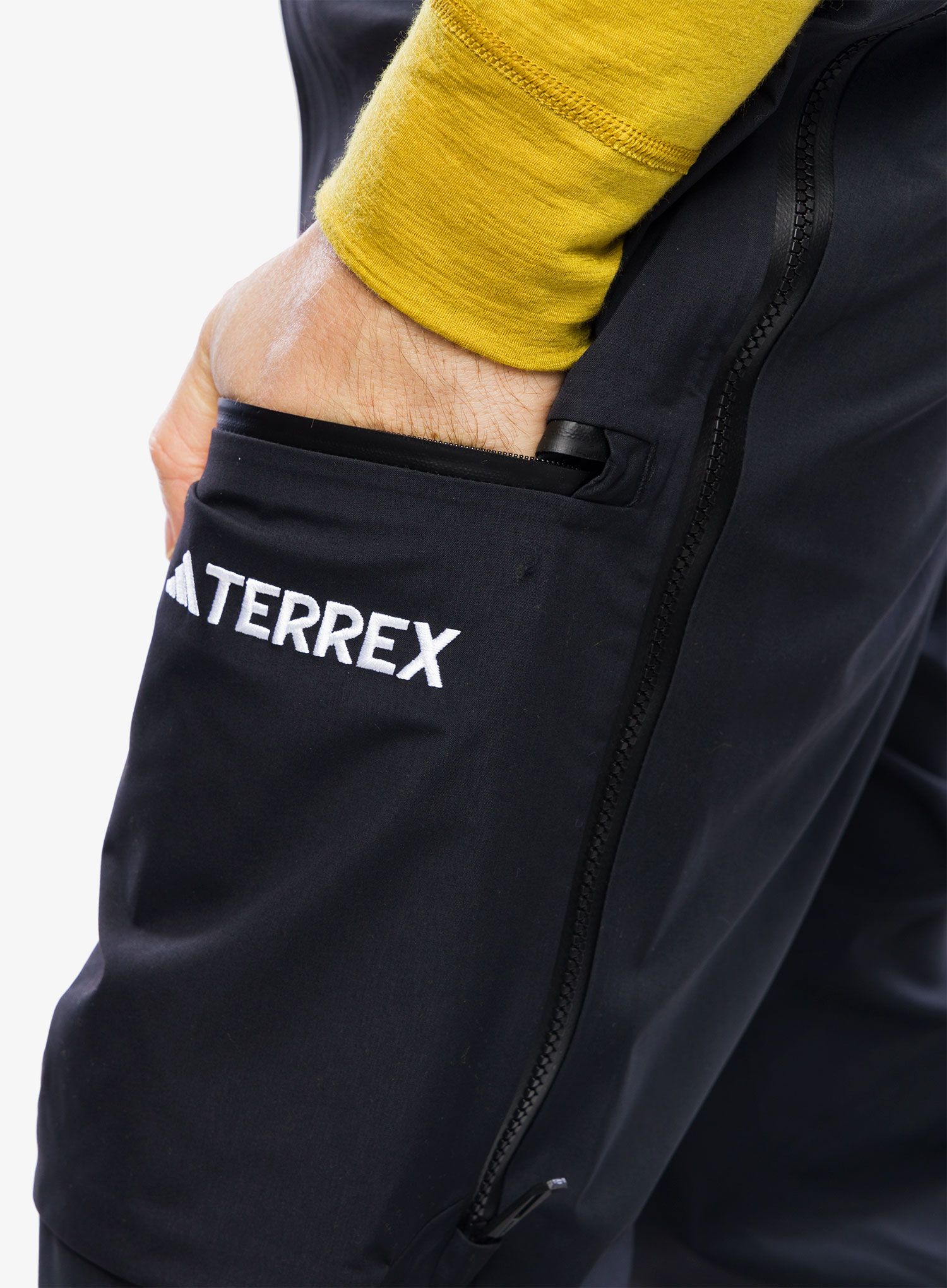 Штани скітурингові adidas TERREX Techrock 3L GORE-TEX Bib Pants - black
