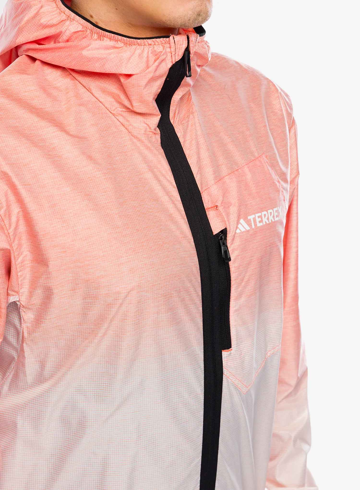 Куртка для бігу adidas TERREX Xperior Light Windweave Jacket - semi impact orange