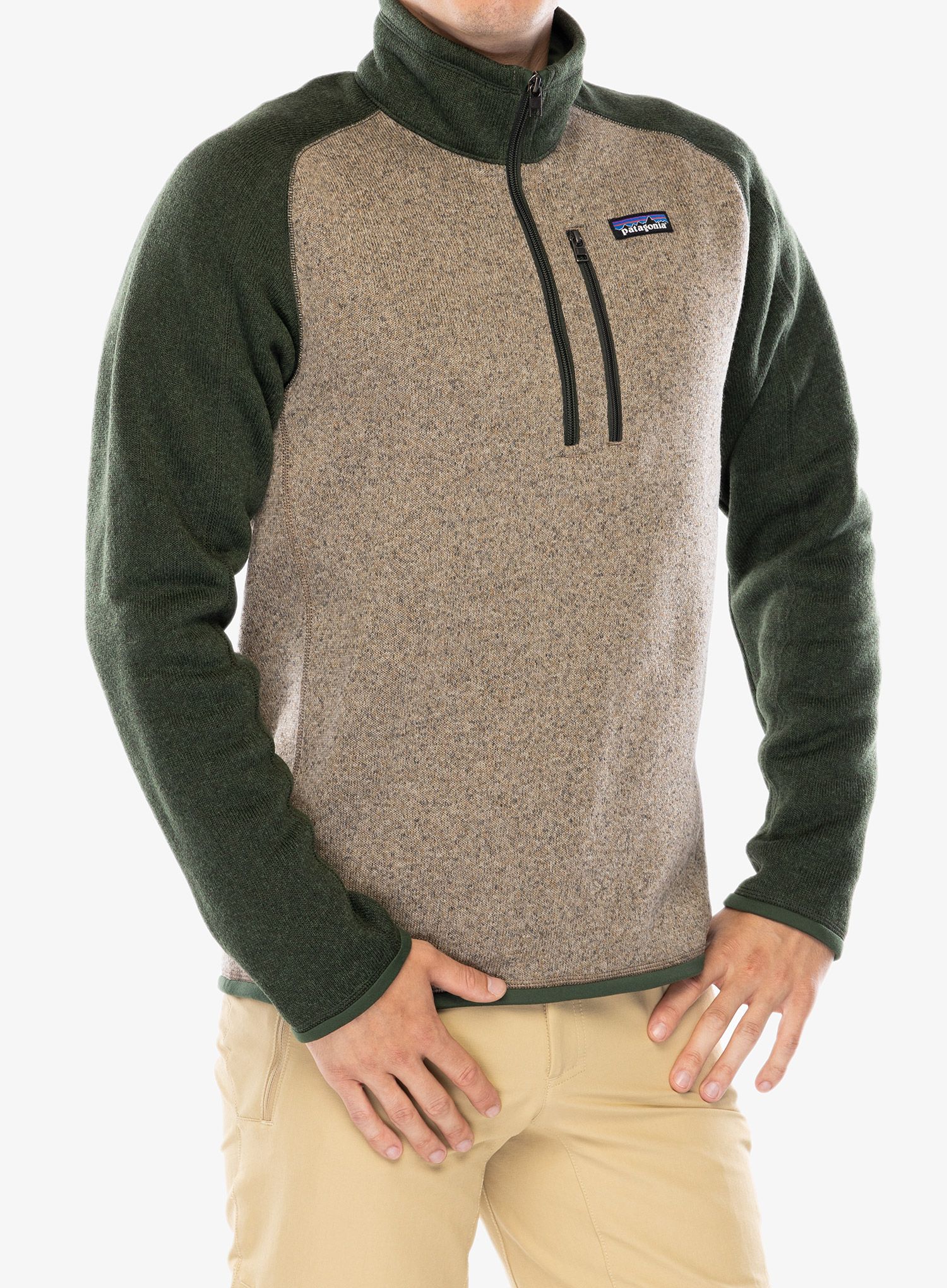 Фліска Patagonia Better Sweater 1/4 Zip - seabird grey