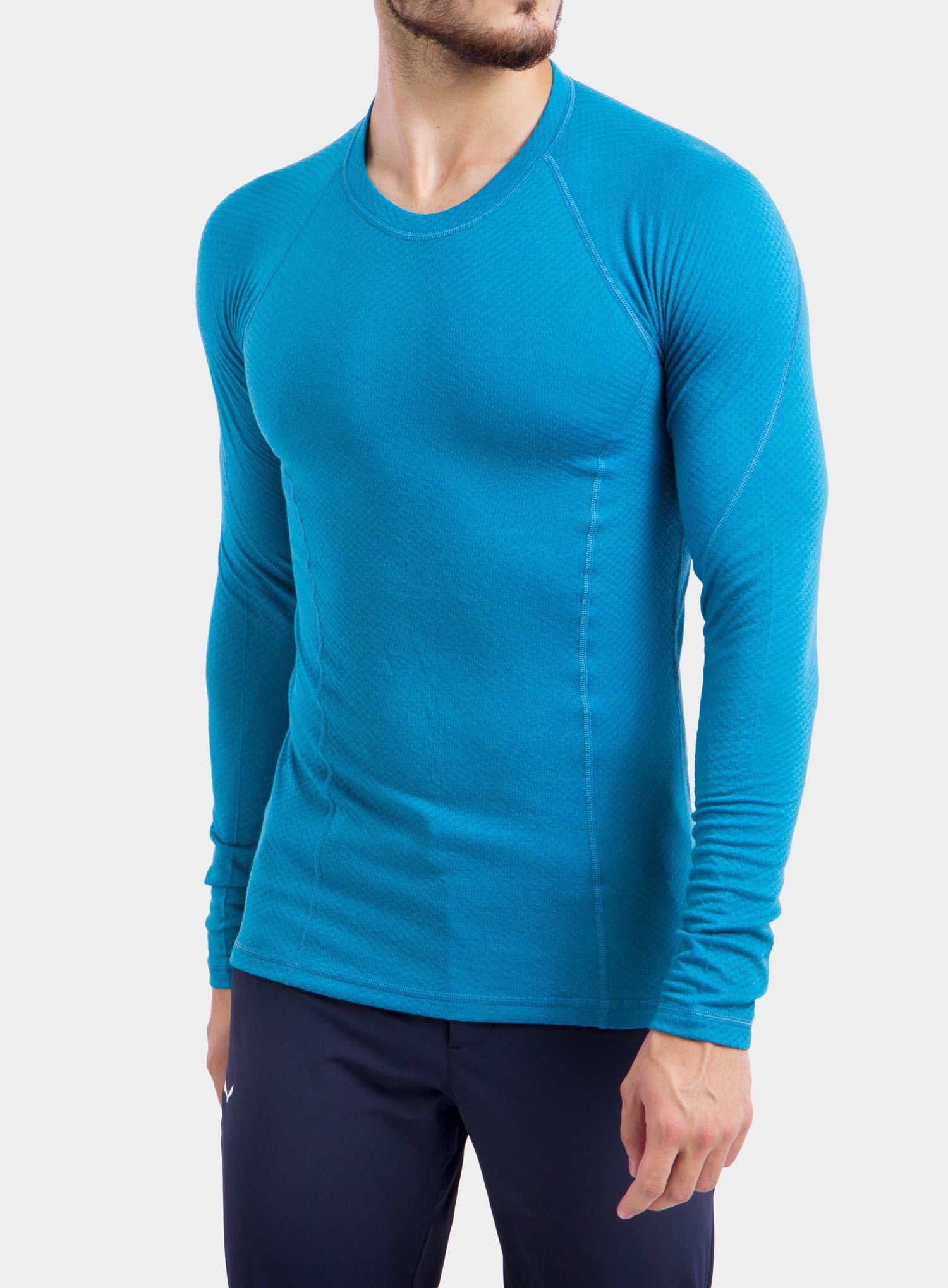 Термокофта Sensor Merino DF Tee L/S - blue